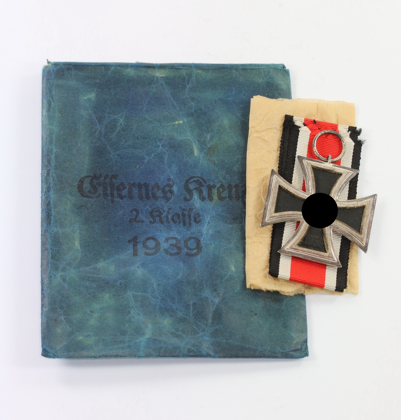 Eisernes Kreuz 2. Klasse 1939, in Verleihungstüte Ernst L. Müller – Bild 1