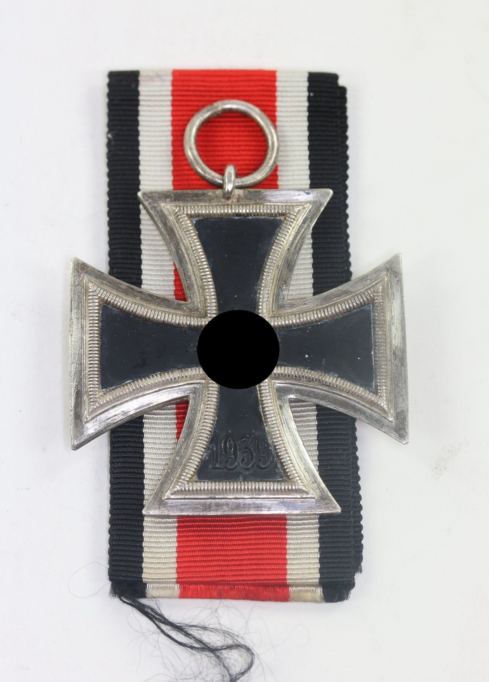 Eisernes Kreuz 2. Klasse 1939, Otto Schickle, Pforzheim, Zinkkern, nicht magnetisch (!) – Bild 1