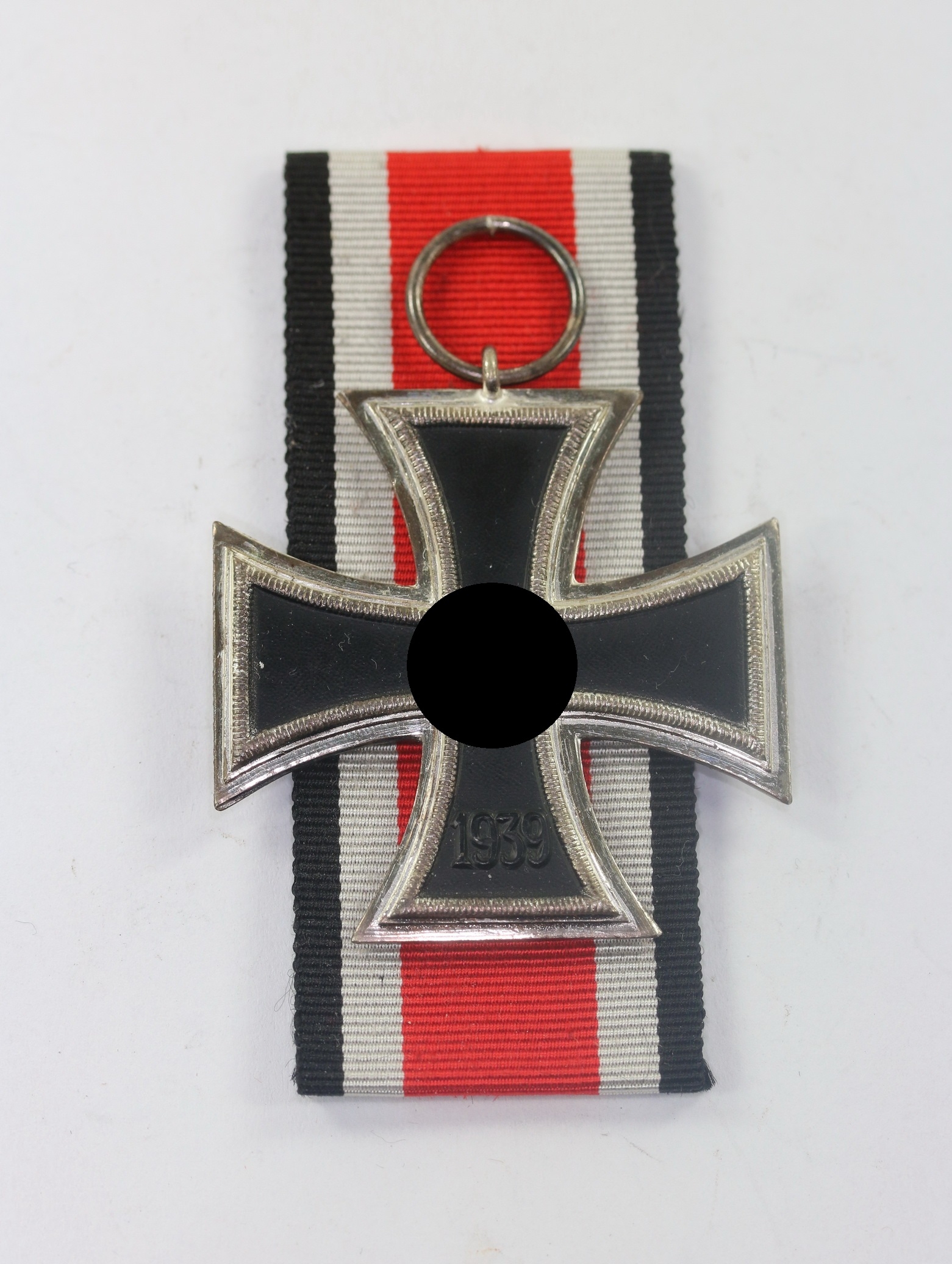  Eisernes Kreuz 2. Klasse 1939, Schinkel Variante, Otto Schickle, einteilig, nicht magnetisch – Bild 1