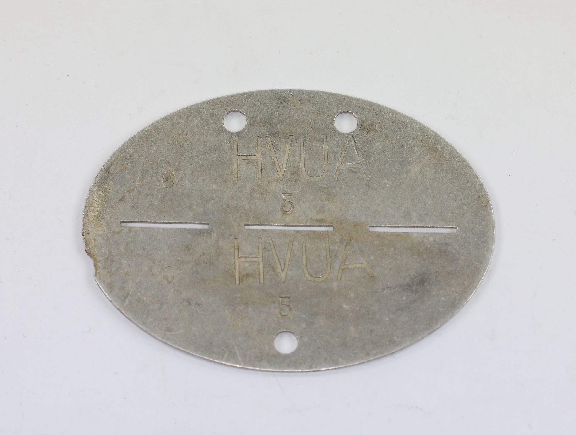 erkennungsmarke_heeresveterin_runtersuchungsamt_hvua_1_ Erkennungsmarke, Heeres-Veterinäruntersuchungsamt (HVUA) – Bild 1