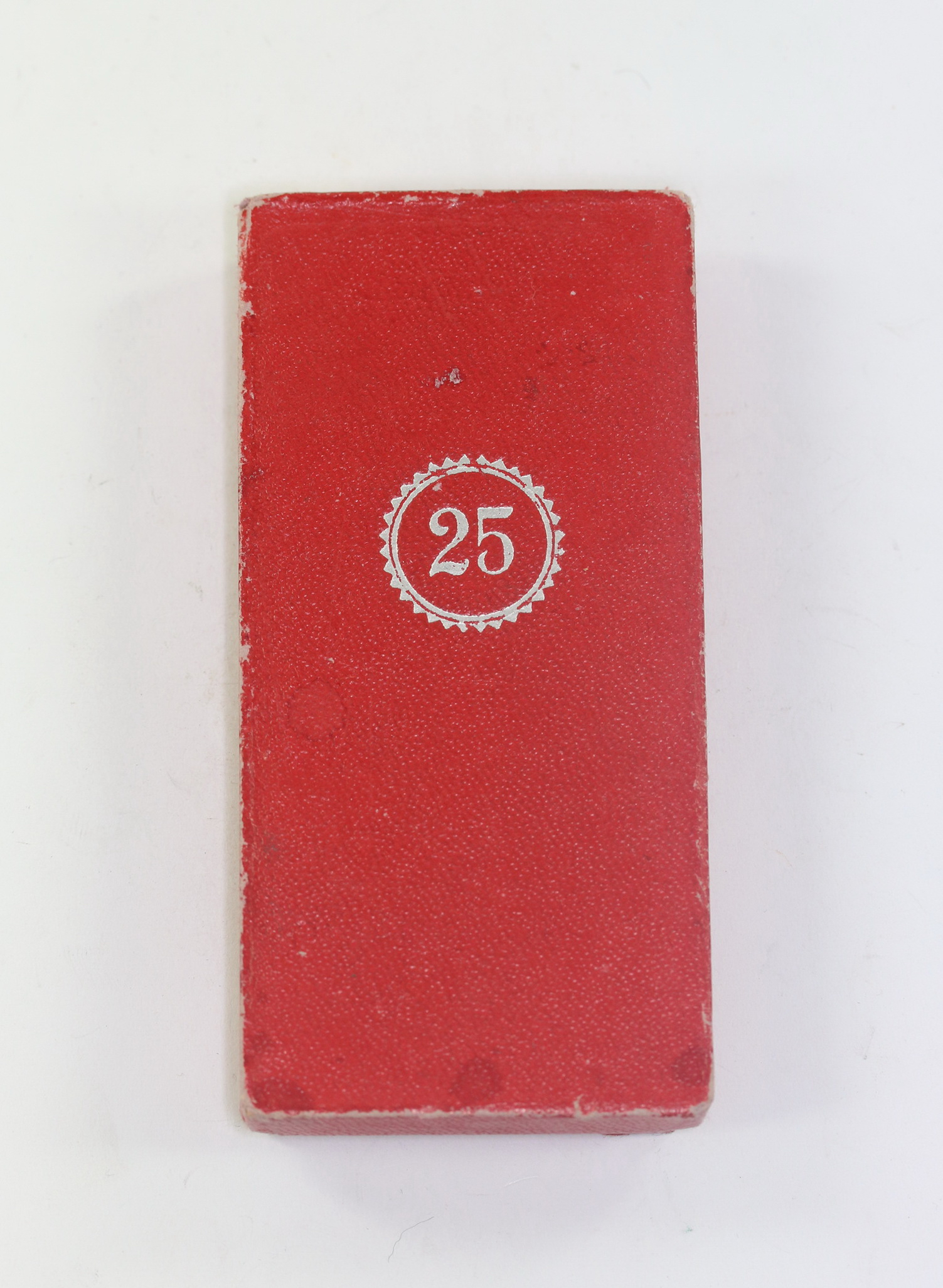 etui_treudienstehrenzeichen_in_silber_25_jahre_w_chtler_lange_miiweide_i Etui Treudienstehrenzeichen in Silber (25 Jahre), Wächtler & Lange Miiweide i. SA. – Bild 1