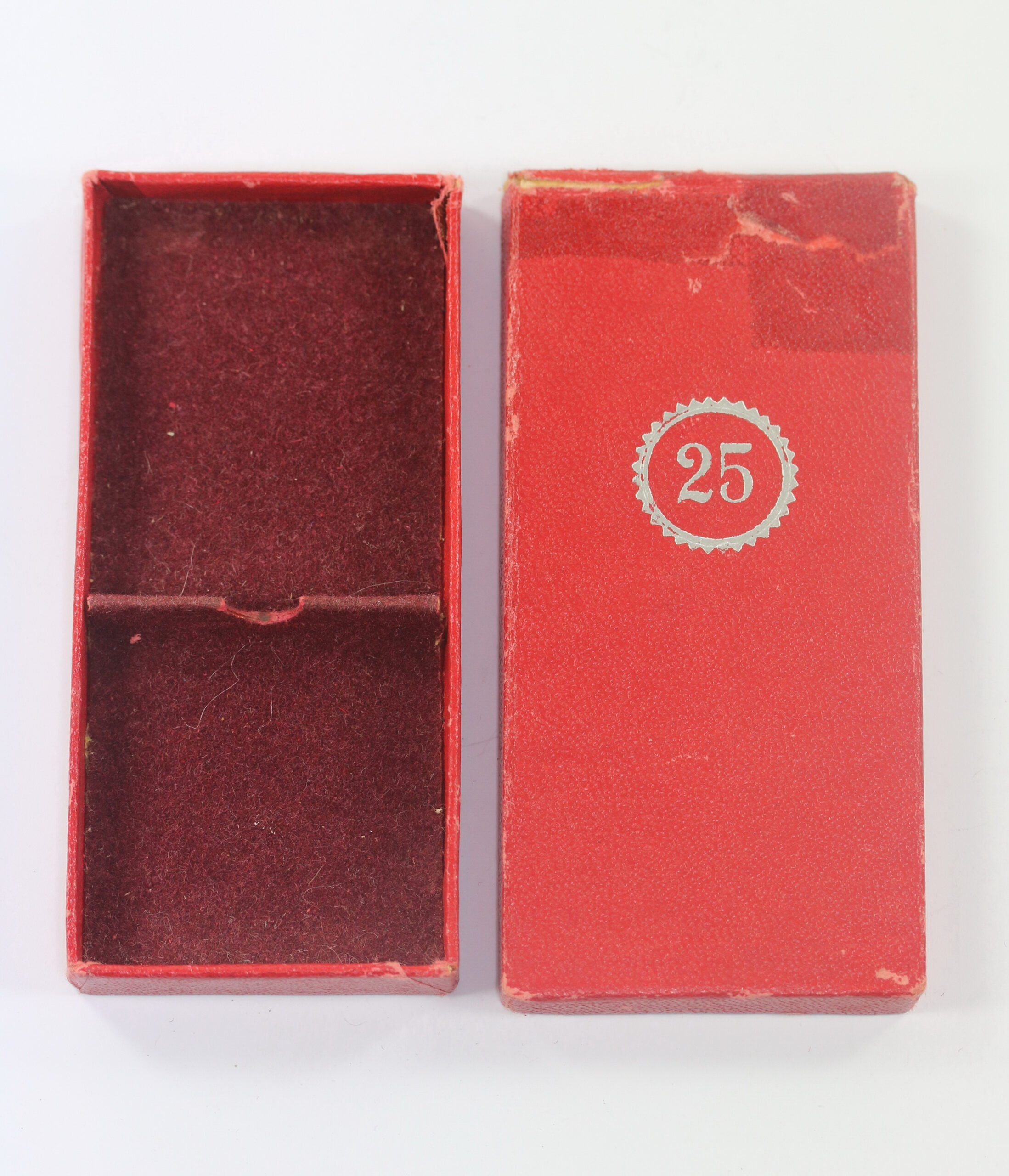 Etui Treudienstehrenzeichen in Silber für 25 Jahre, Wächtler & Lange Mittweida i.Sa. – Bild 1