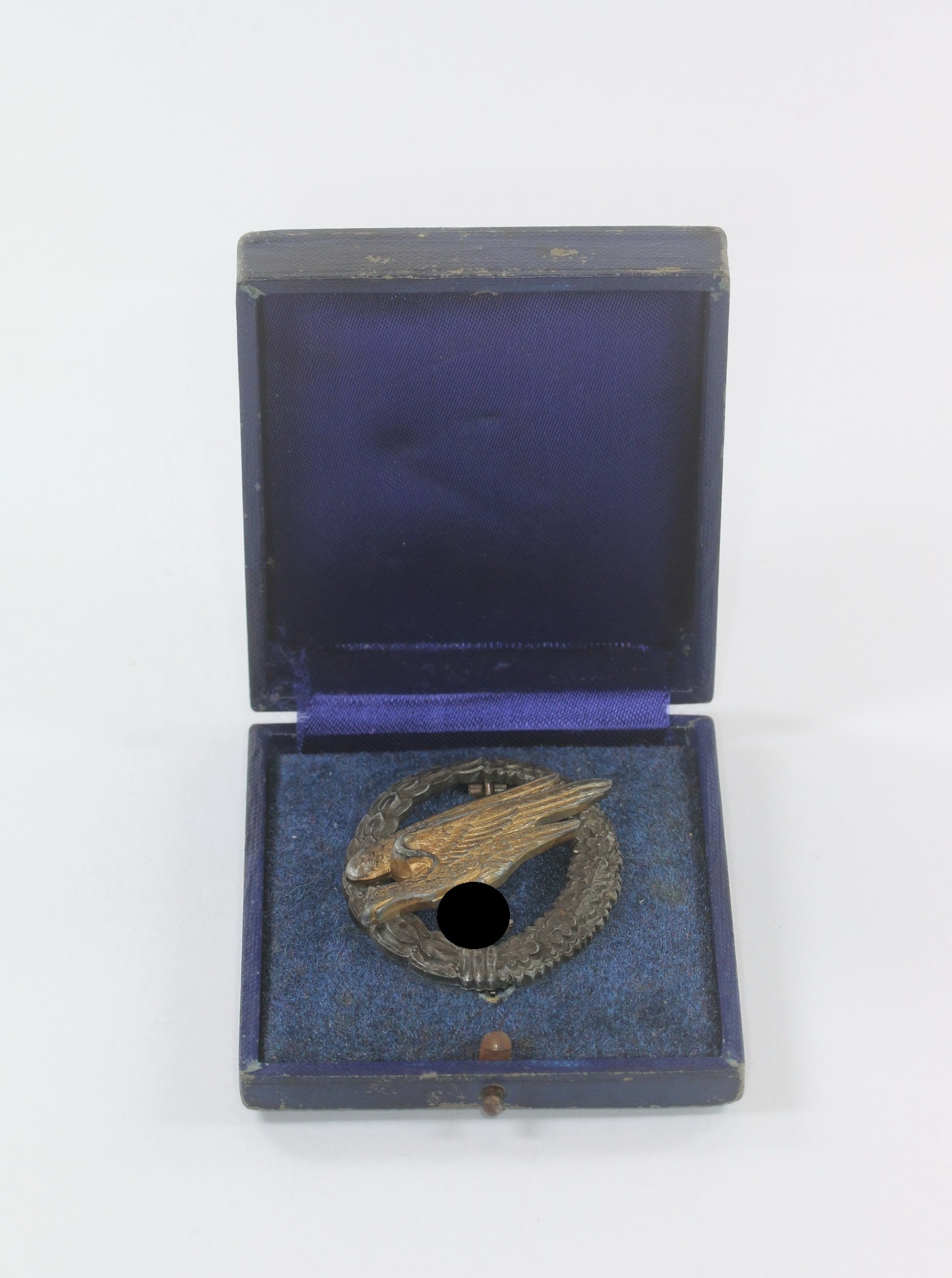  Fallschirmschützenabzeichen der Luftwaffe, Hst. B&NL, im Etui – Bild 1