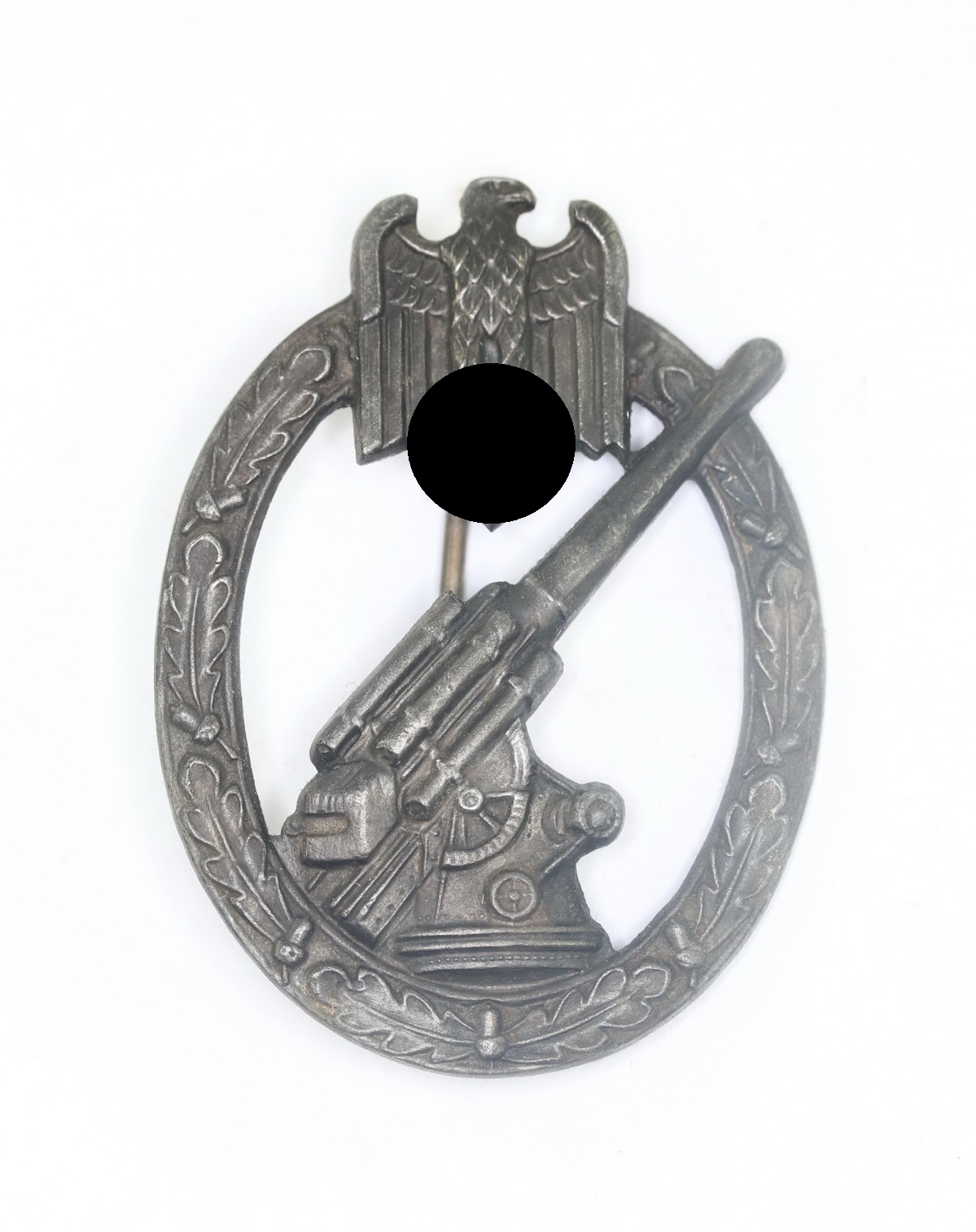flak_kampfabzeichen_des_heeres_hst Flak Kampfabzeichen des Heeres, Hst. C.E.Juncker BerlinSW (Zink) – Bild 1