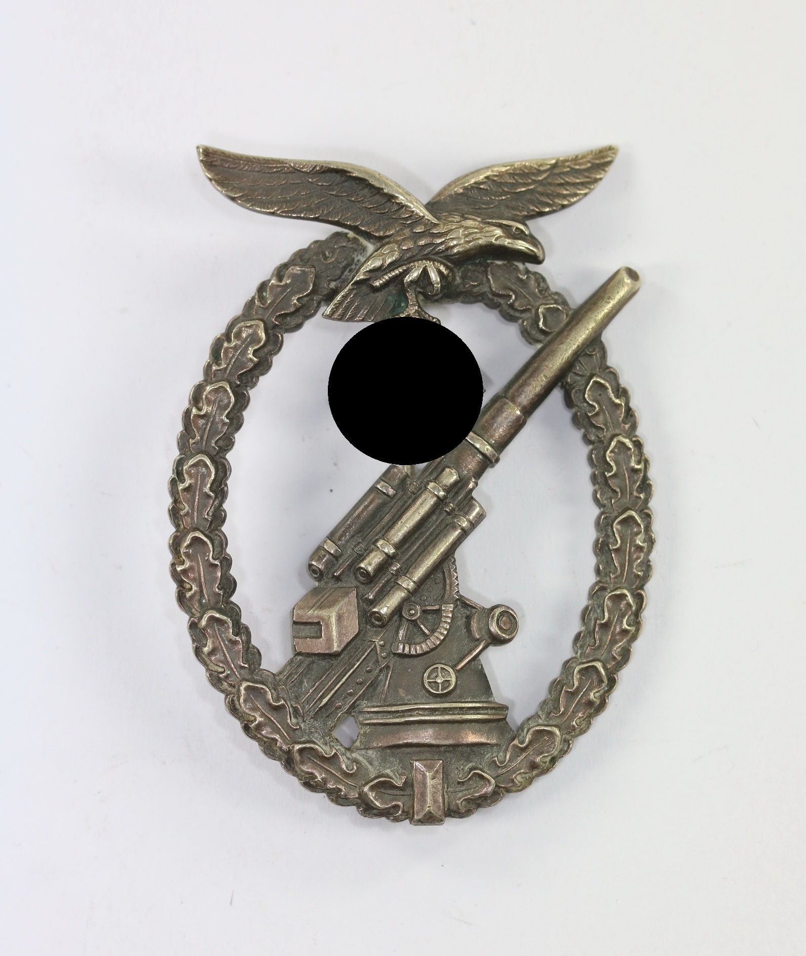 flakkampfabzeichen_der_luftwaffe Flak-Kampfabzeichen der Luftwaffe, Ball Hinge. – Bild 1