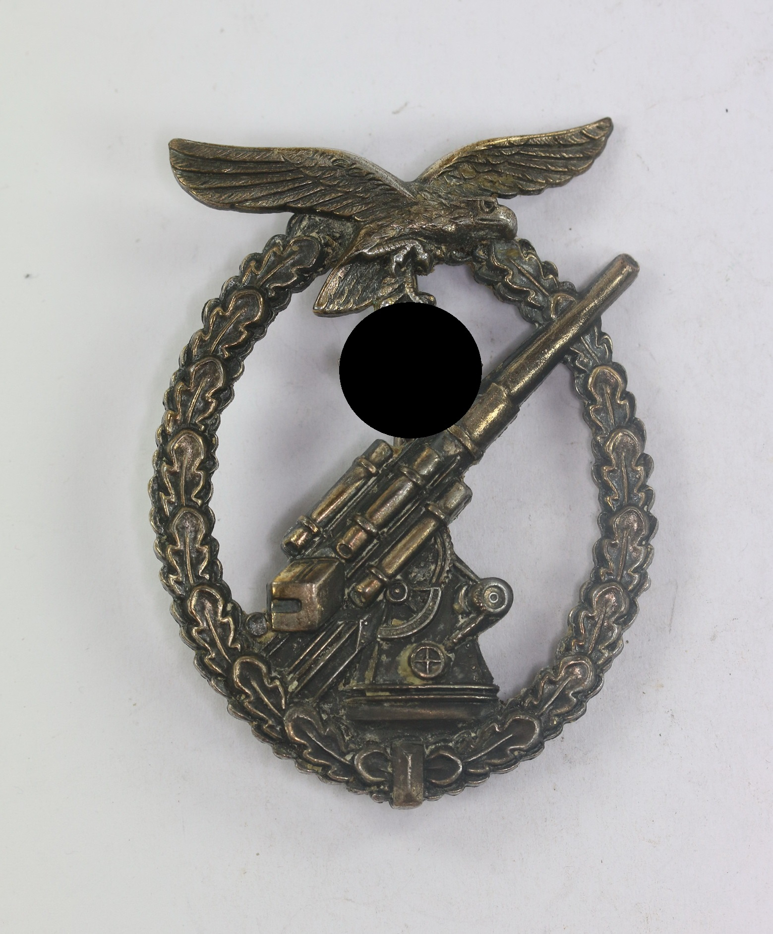 flakkampfabzeichen_der_luftwaffe_hst Flak-Kampfabzeichen der Luftwaffe, Hst.A (Doppelt) Assmann & Sohn, Lüdenscheid – Bild 1