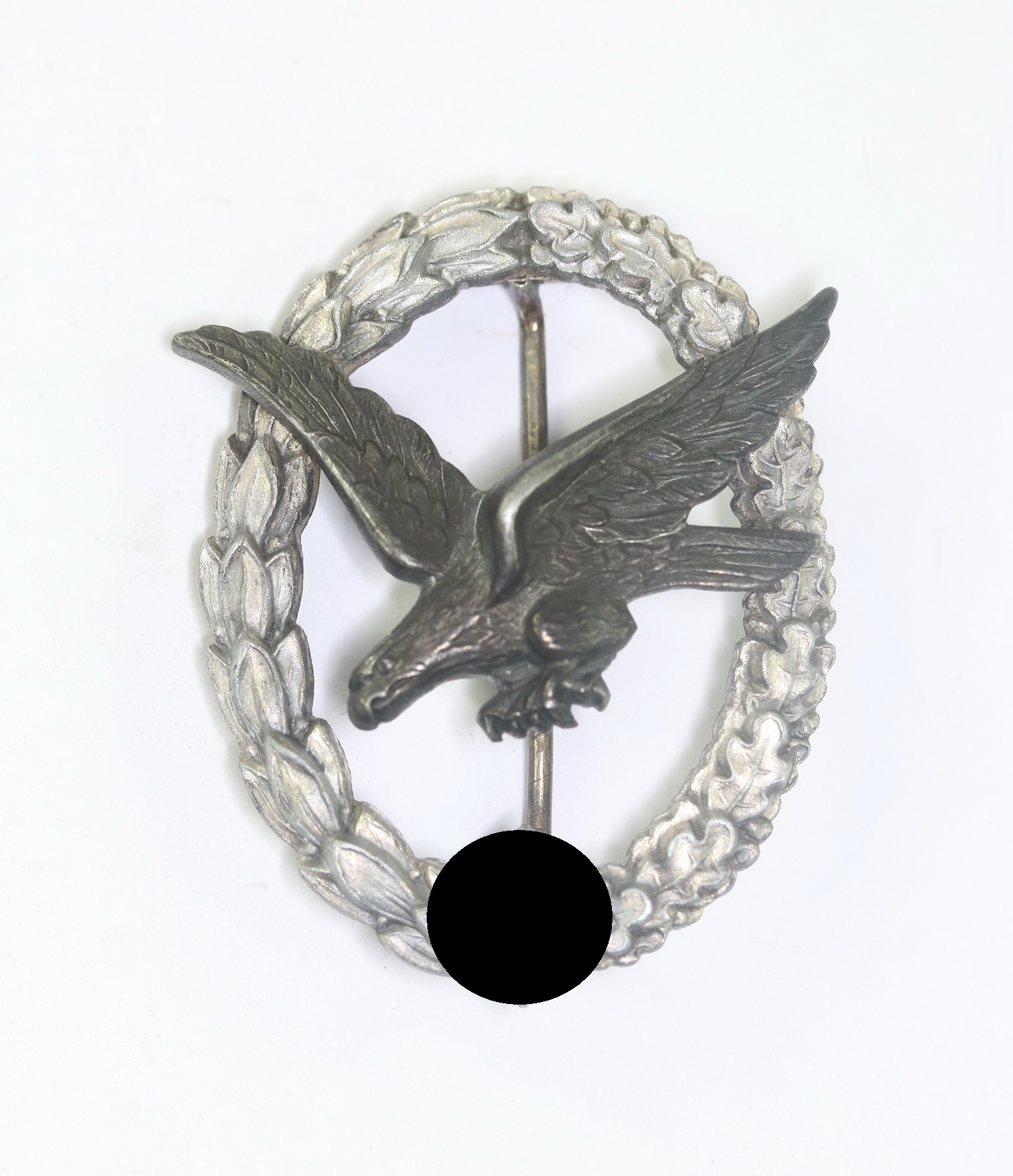 fliegersch_tzenabzeichen_ohne_blitzb_ndel_hst Fliegerschützenabzeichen (ohne Blitzbündel), Hst. W.Deumer Lüdenscheid (Zink) – Bild 1