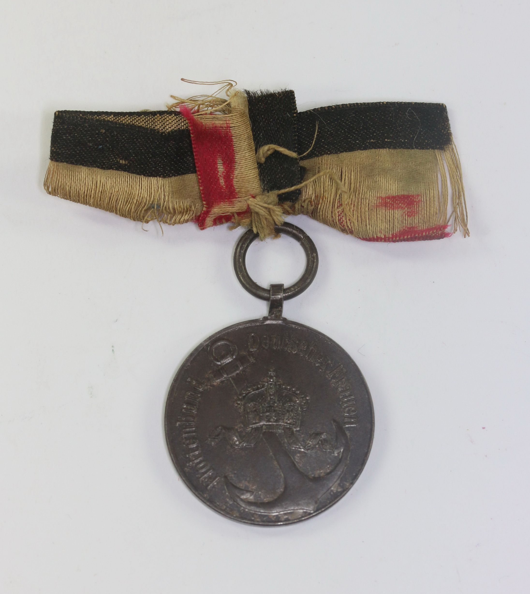Flottenbund Deutscher Frauen Medaille 1914 - Gold gab ich für Eisen – Bild 1