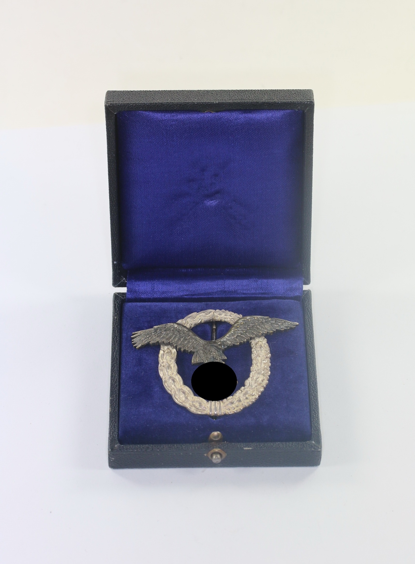 Flugzeugführerabzeichen der Luftwaffe, Deumer, 1. Modell (D.1), im Deumer Etui (!) – Bild 1
