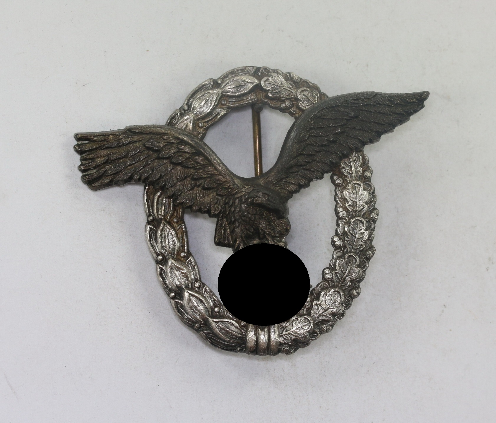 flugzeugf_hrerabzeichen_der_luftwaffe_hst Flugzeugführerabzeichen der Luftwaffe, Hst. BSW im Kleeblatt (Brüder Schneider, Wien) – Bild 1