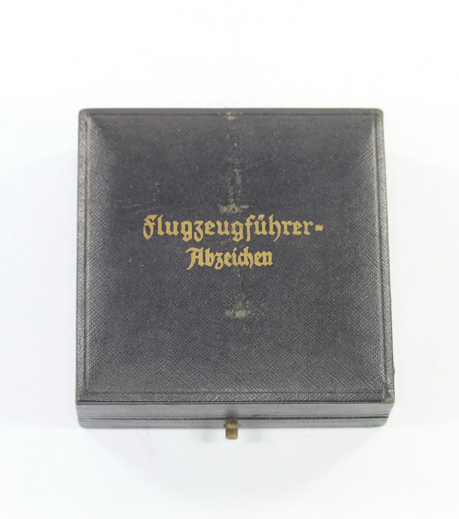 Frühes Etui für ein Flugzeugführer Abzeichen  – Bild 1