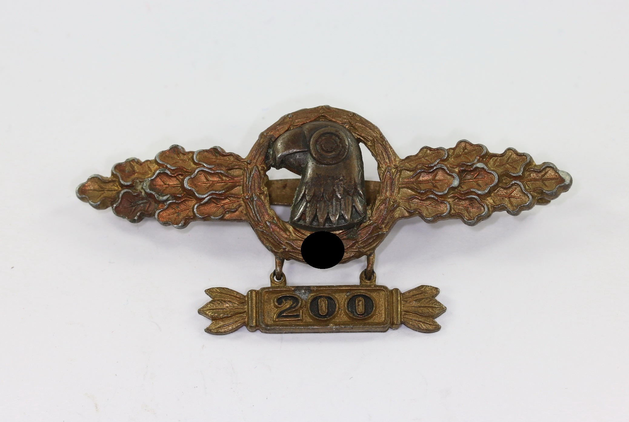 frontflugspange_aufklaerer_in_gold_mit_aenger_200_1__1 Frontflugspange für Aufklärer in Gold mit Anhänger 200 – Bild 1