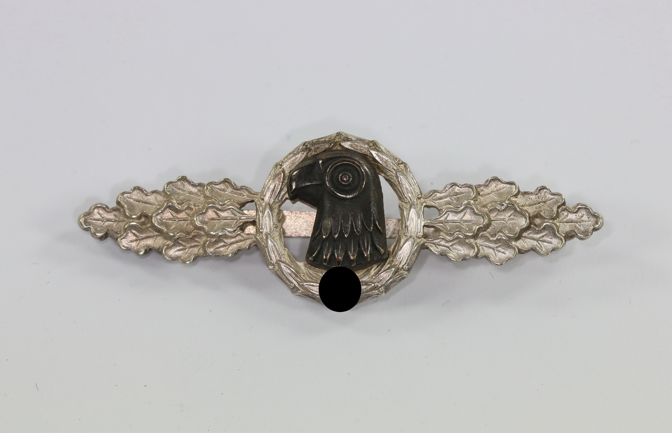 frontflugspange_f_r_aufkl_rer_in_silber_hst Frontflugspange für Aufklärer in Silber, Hst. C.E. Juncker Berlin S.W. – Bild 1