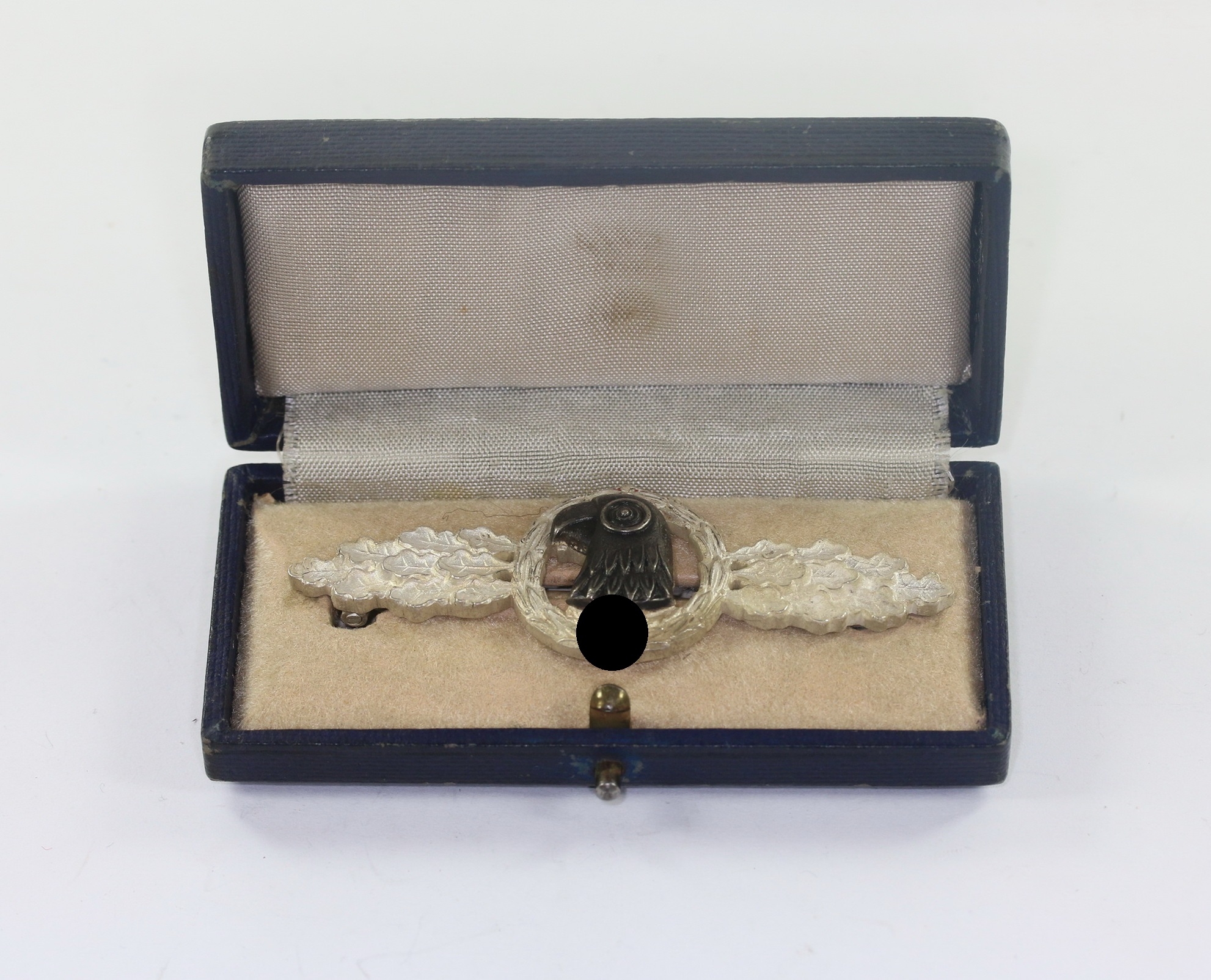  Frontflugspange für Aufklärer in Silber, Hst. Imme & Sohn Berlin, im Etui – Bild 1