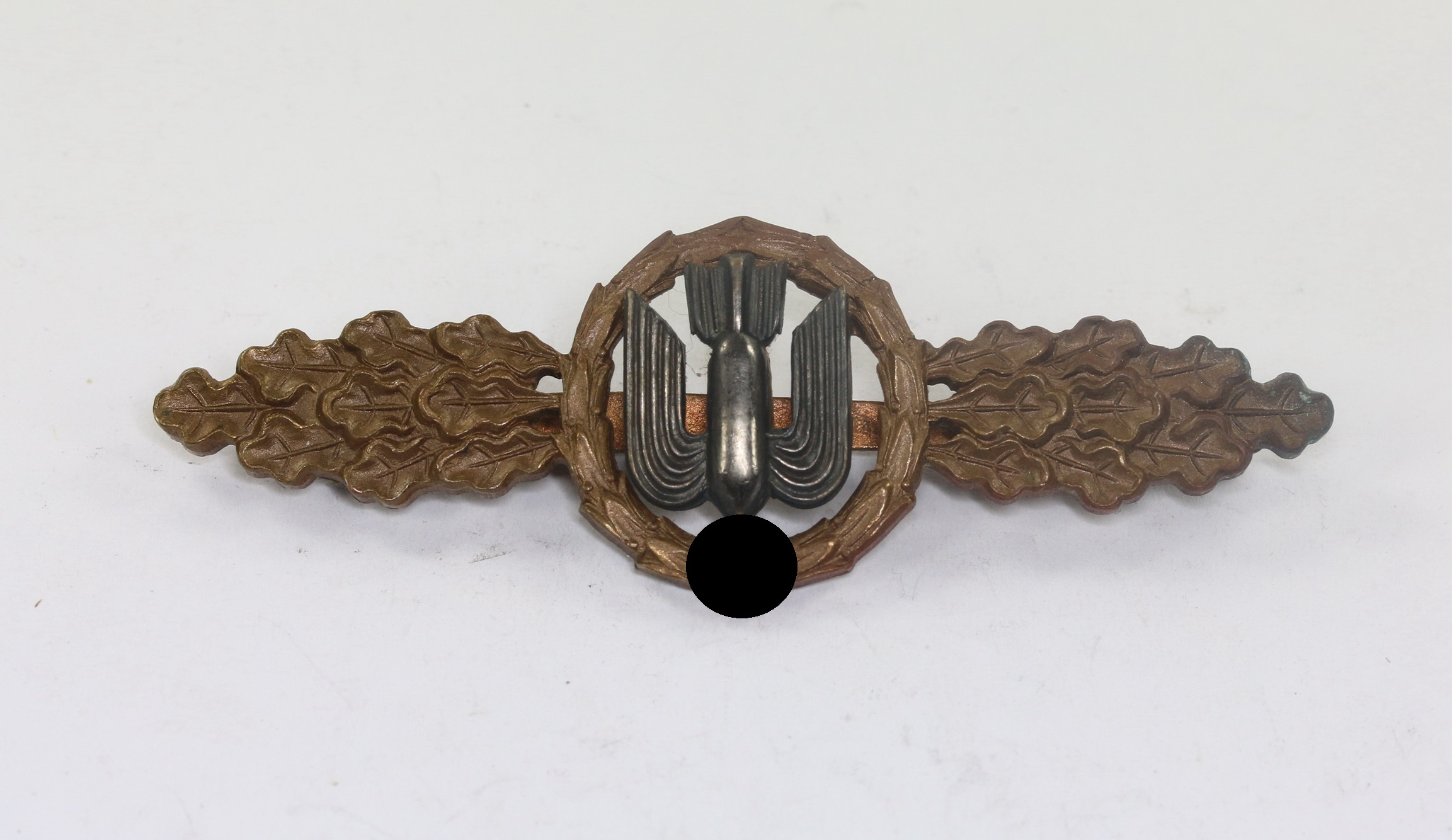 Frontflugspange für Kampfflieger in Bronze, Typ C.E. Juncker – Bild 1