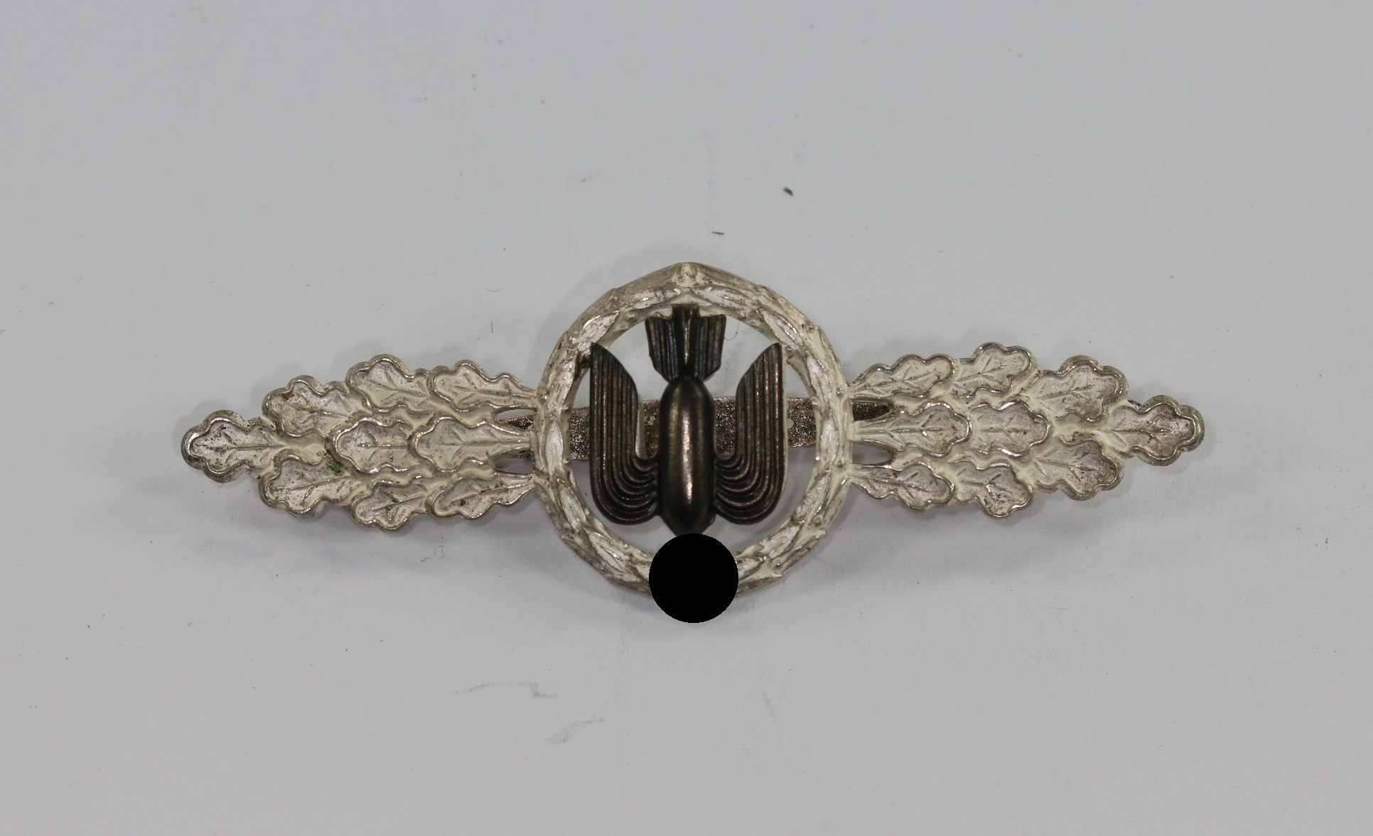 frontflugspange_f_r_kampfflieger_in_silber_hst Frontflugspange für Kampfflieger in Silber, Hst. G.H. Osang – Bild 1