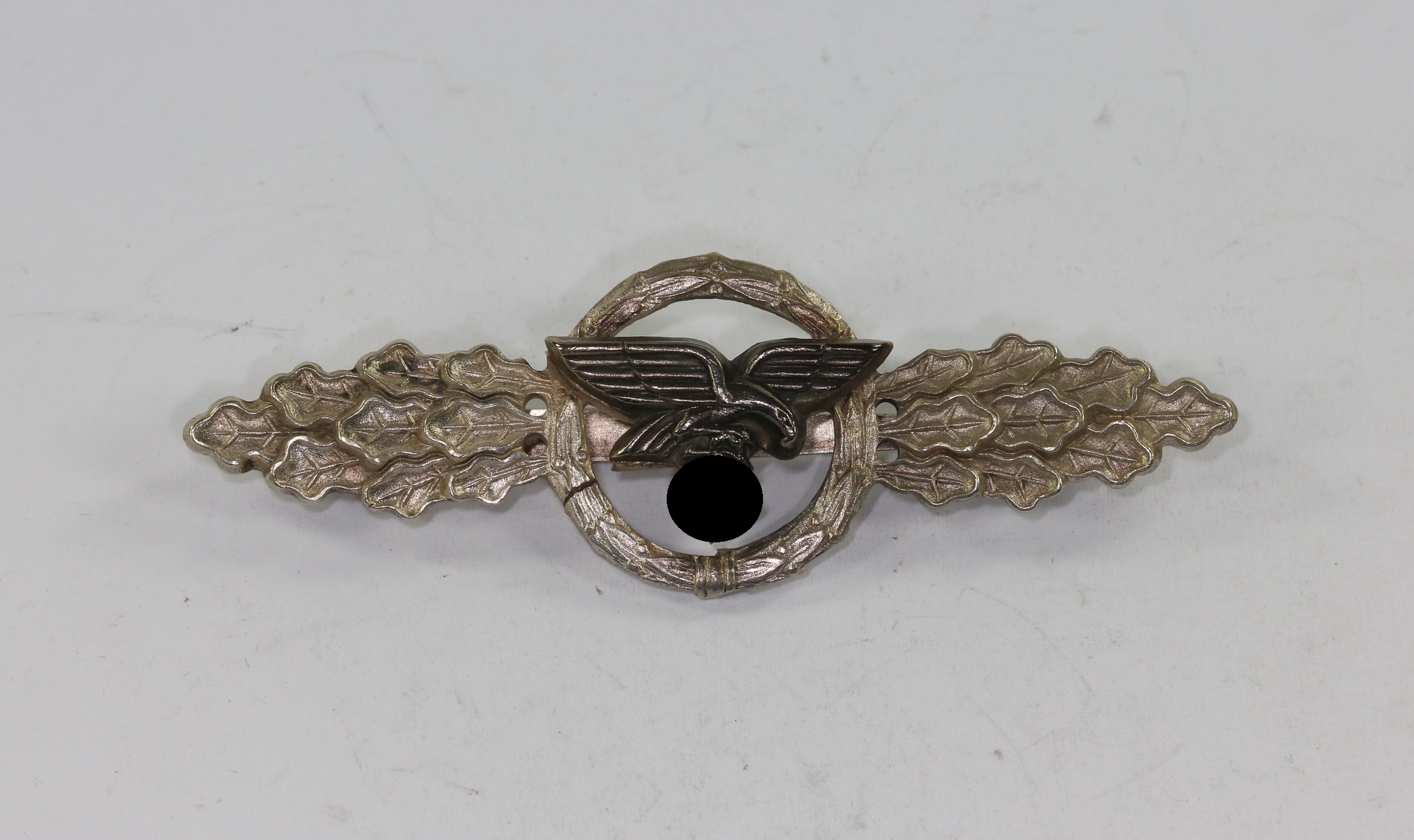 Frontflugspange für Transportflieger in Silber, Buntmetall – Bild 1