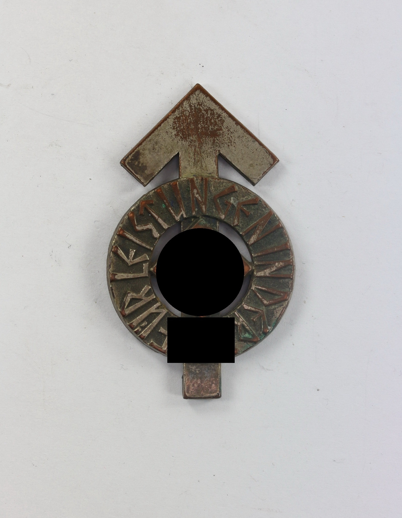 Hitlejugend (HJ), Leistungsabzeichen in Silber, Hst. RZM M1/34 - Für Leistungen in der HJ – Bild 1