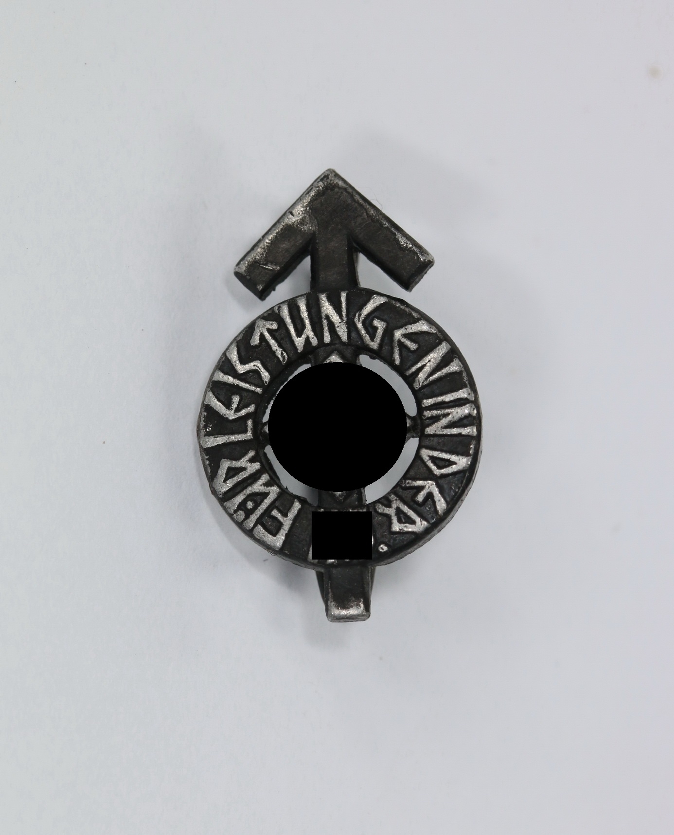 Hitlerjugen (HJ), Miniatur Leistungsabzeichen in Schwarz, Hst. RZM M1/36 – Bild 1