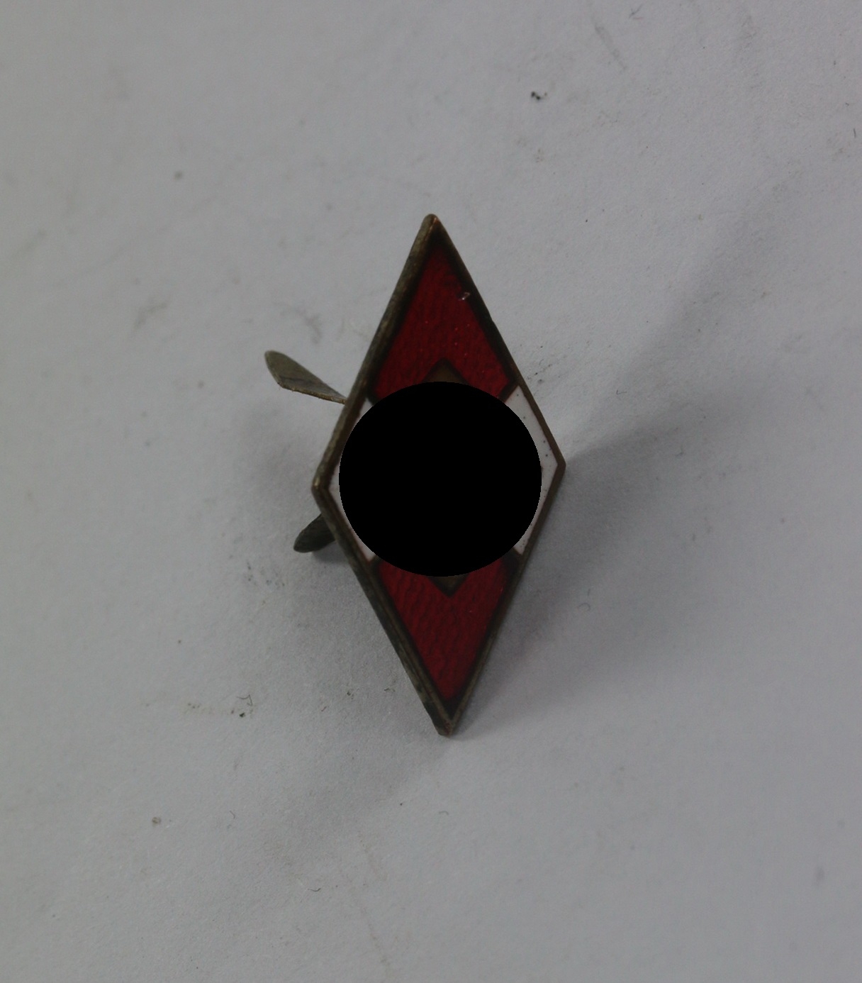 Hitlerjugend (HJ), Ersatzteil, Raute für Fahrtenmesser, Hst. RZM 15 – Bild 1