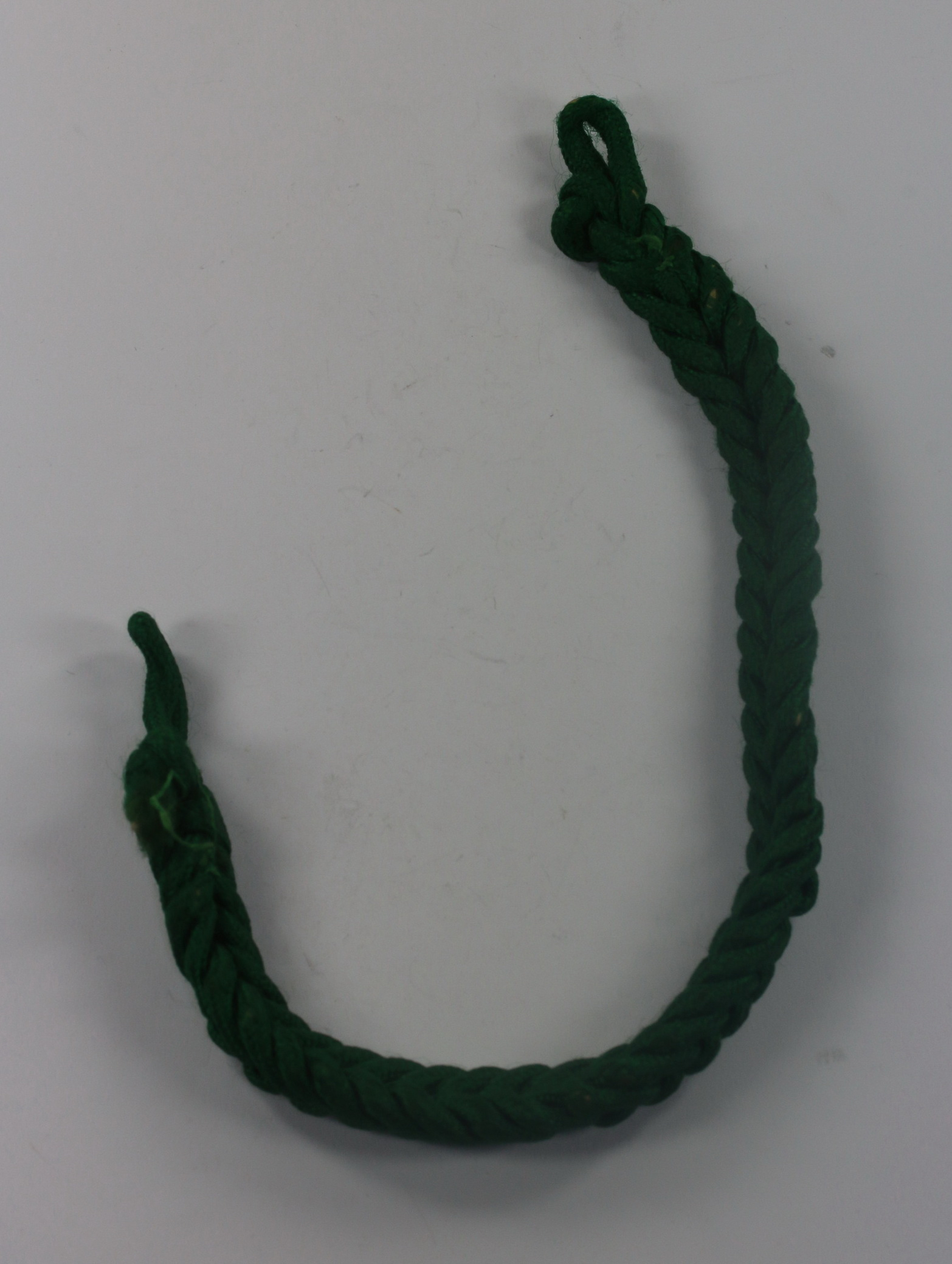 Hitlerjugend (HJ) Führerschnur für Scharführer (grün) – Bild 1