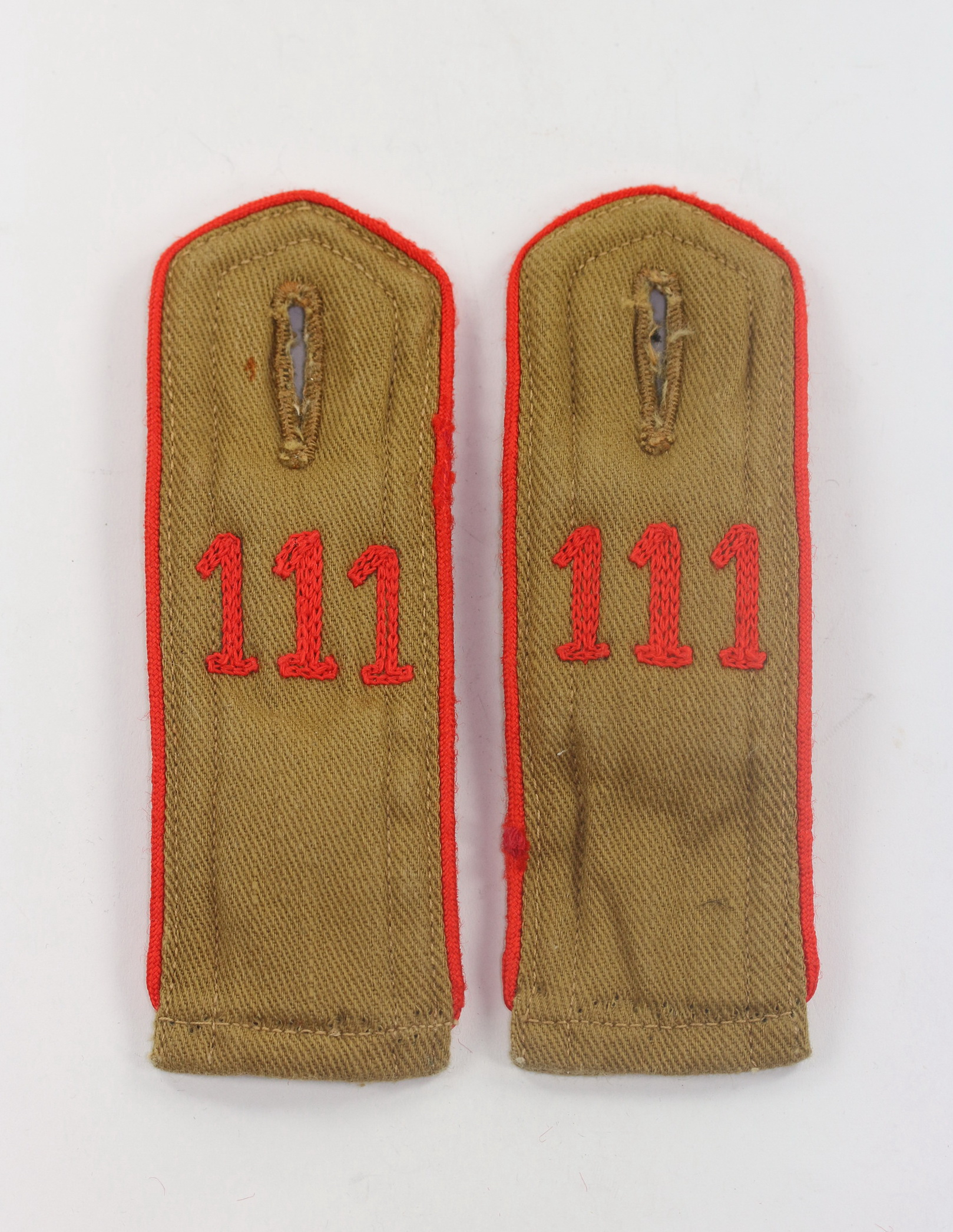 Hitlerjugend (HJ), frühes Paar Schulterklappen Bann 111 (Baden-baden) – Bild 1