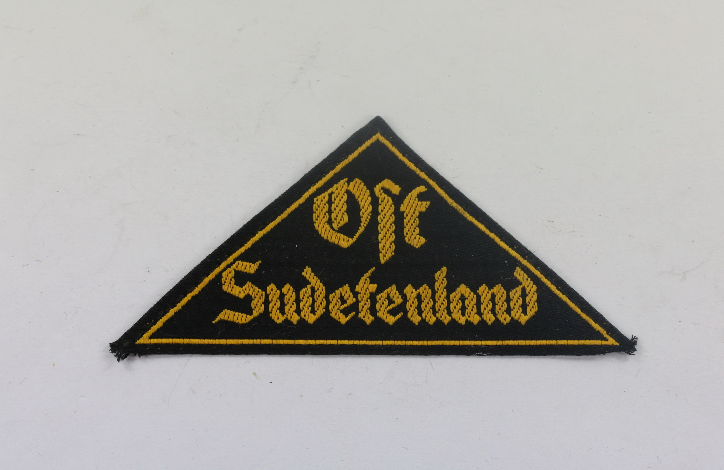 Hitlerjugend (HJ), Gebietsdreieck "Ost Sudetenland", RZM Etikette – Bild 1