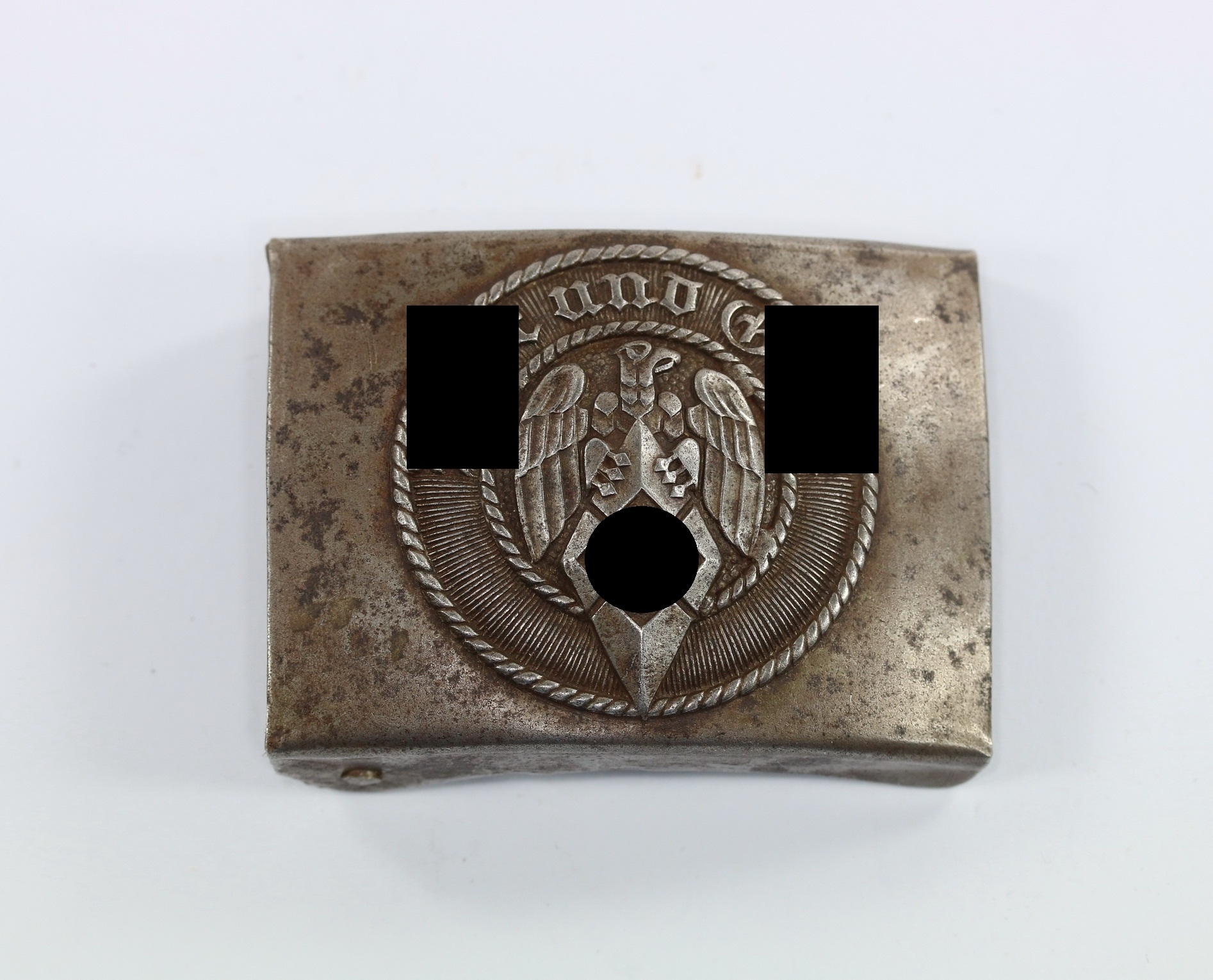 Hitlerjugend (HJ), Koppelschloss, Hst. A A&S RZM 17 – Bild 1