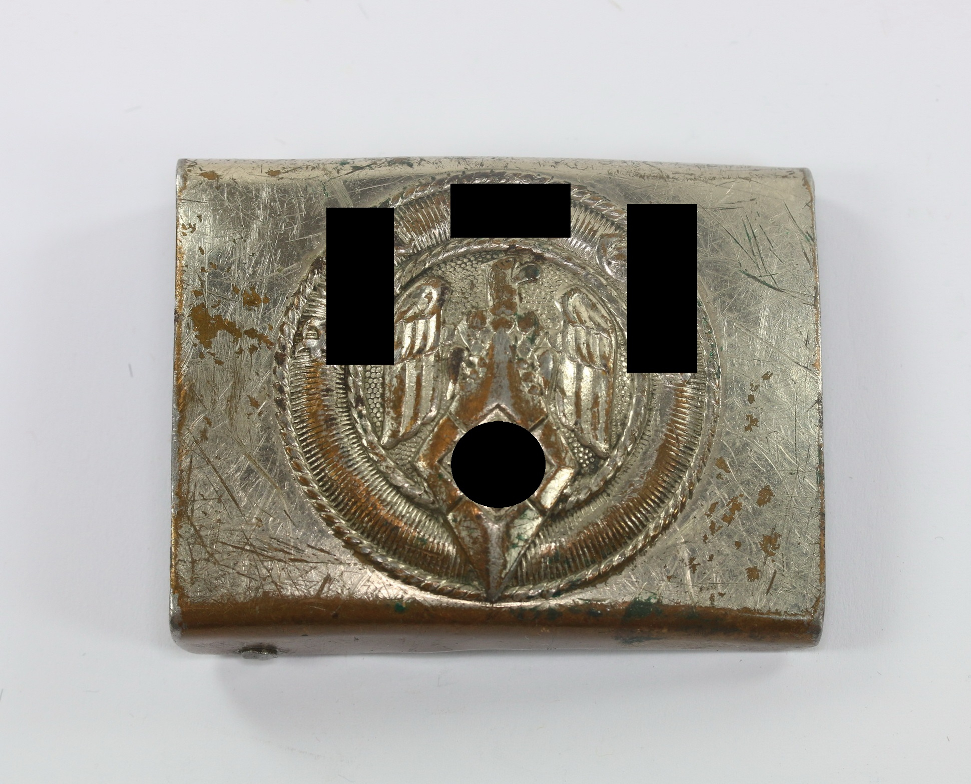 Hitlerjugend (HJ), Koppelschloss, Hst. RZM 72 (Paul Cramer & Co., Lüdenscheid) – Bild 1