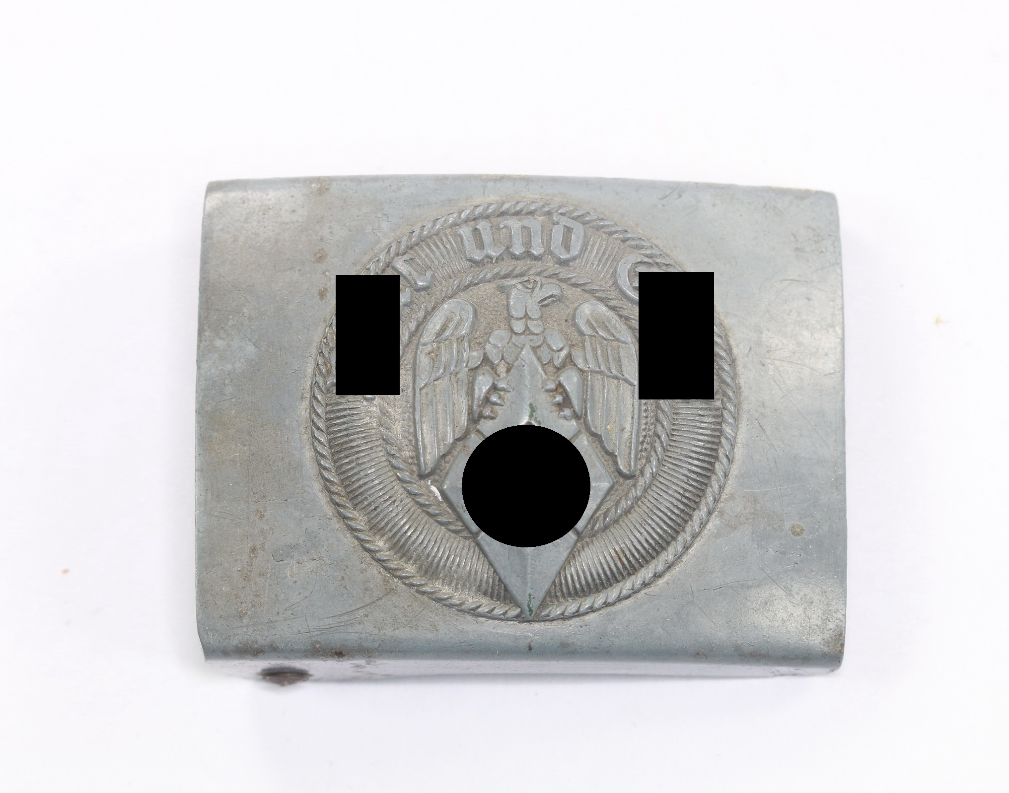  Hitlerjugend (HJ), Koppelschloss, Hst. RZM M4/38 (Richard Sieper & Sohne, Ludenscheid) – Bild 1