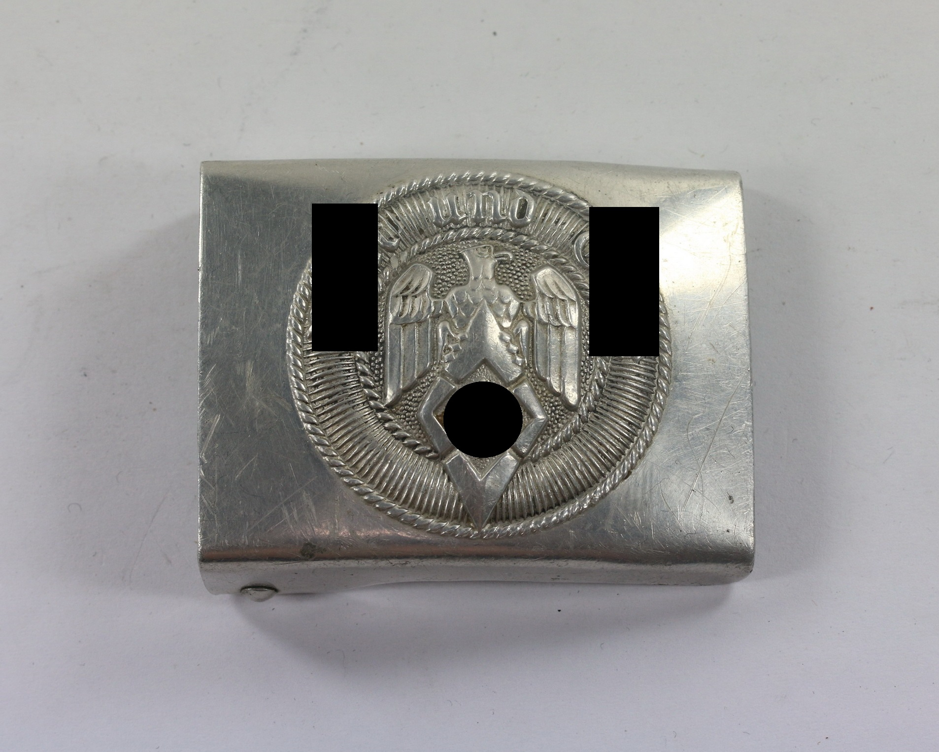  Hitlerjugend (HJ), Koppelschloss, Hst. RZM M4 /44 (Paul Cramer & Co., Lüdenscheid) – Bild 1