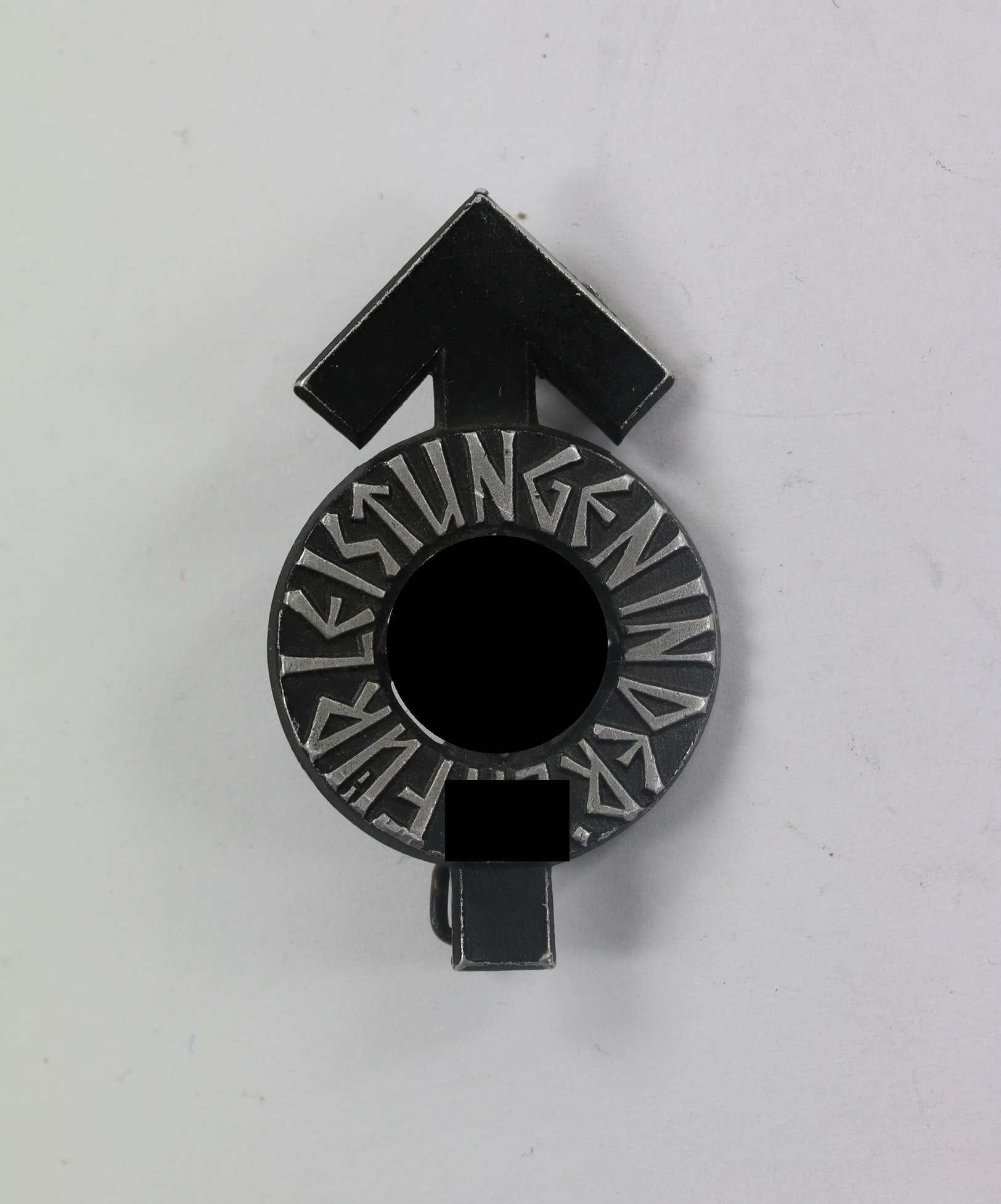 Hitlerjugend (HJ), Leistungsabzeichen in Schwarz, Hst. RZM M1/101 (Gustav Brehmer, Markneukirchen) – Bild 1