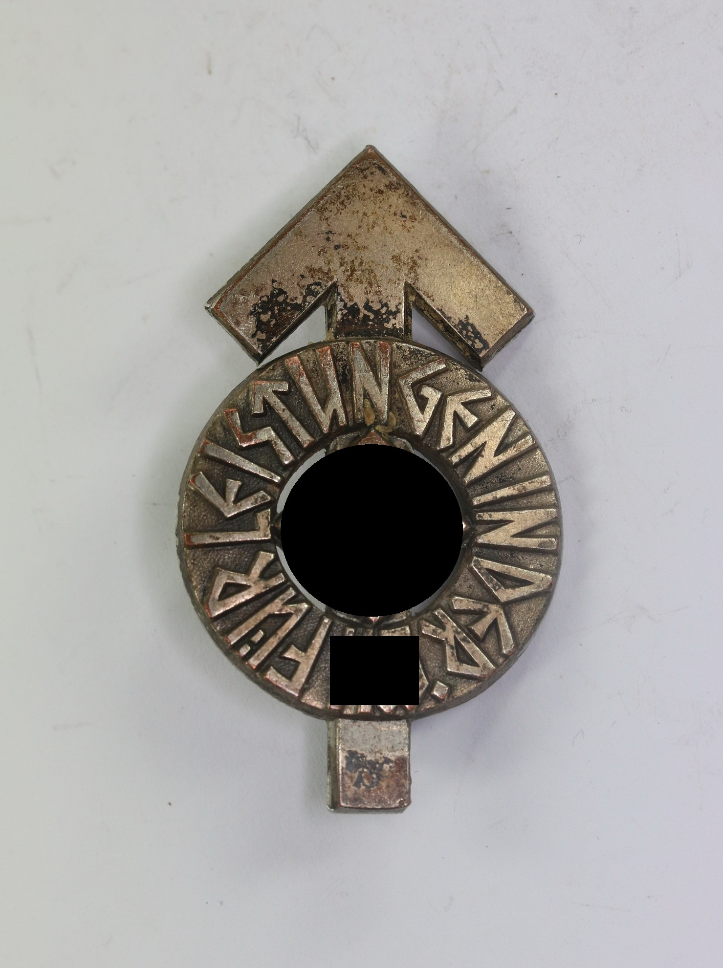 Hitlerjugend (HJ), Leistungsabzeichen in Silber, Hst. AD. Schwerdt Stuttgart – Bild 1