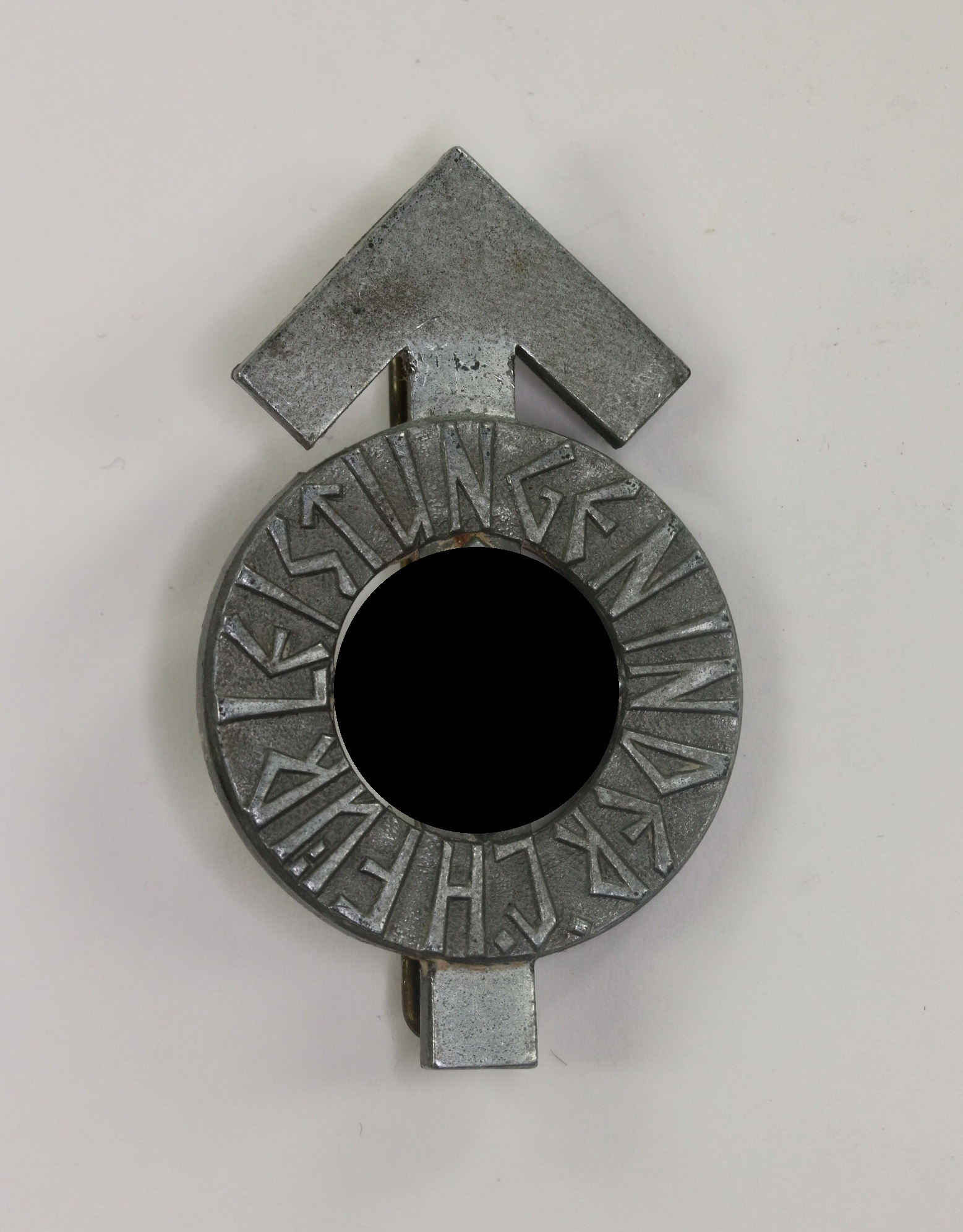 Hitlerjugend (HJ), Leistungsabzeichen in Silber, Hst. RZM M1/34 (Gustav Brehmer, Markneukirchen) – Bild 1