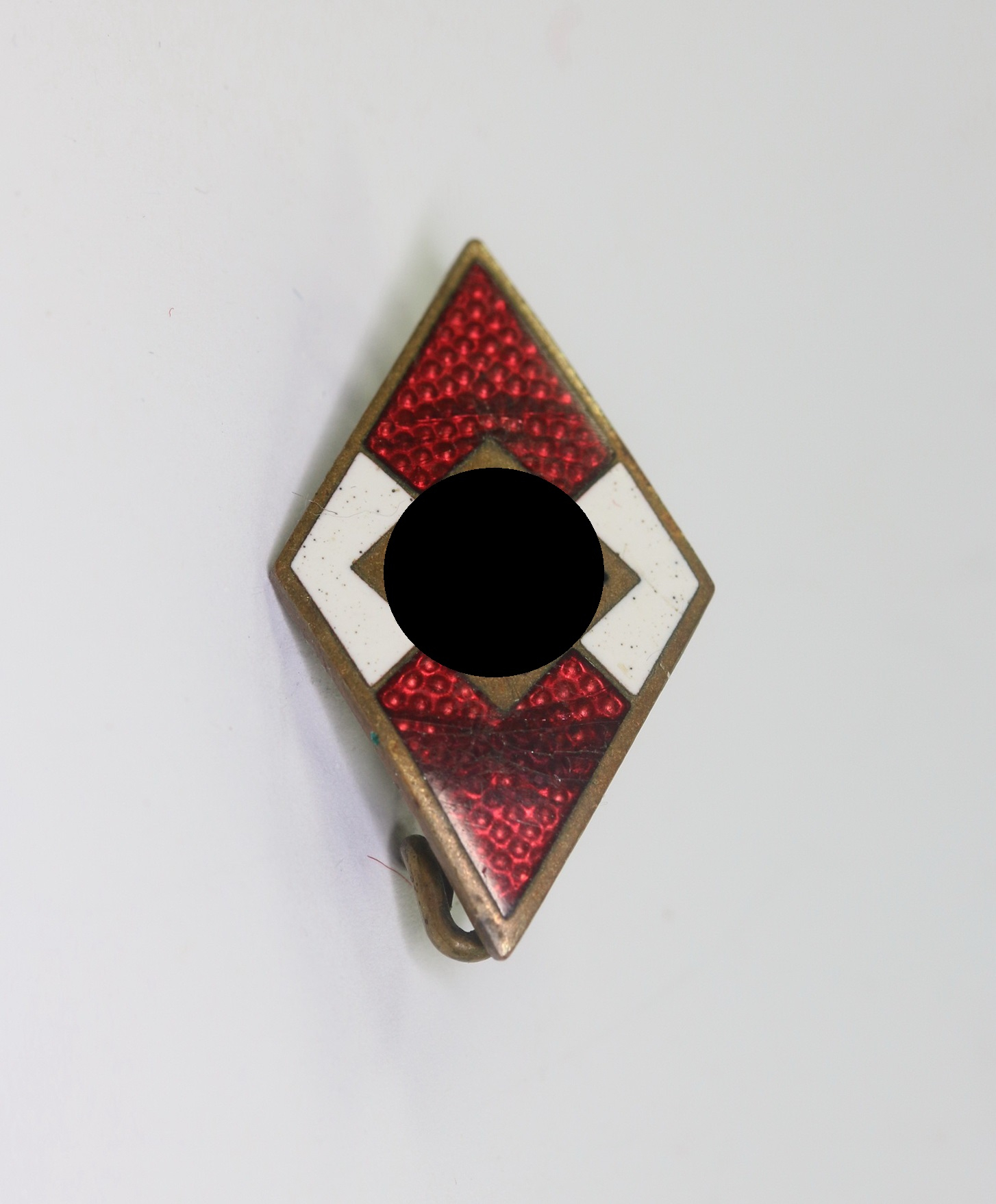  Hitlerjugend (HJ), Mitgliedsabzeichen, Hst. RZM M1/44 (C. Dinsel, Berlin-Waidmannsllust) – Bild 1