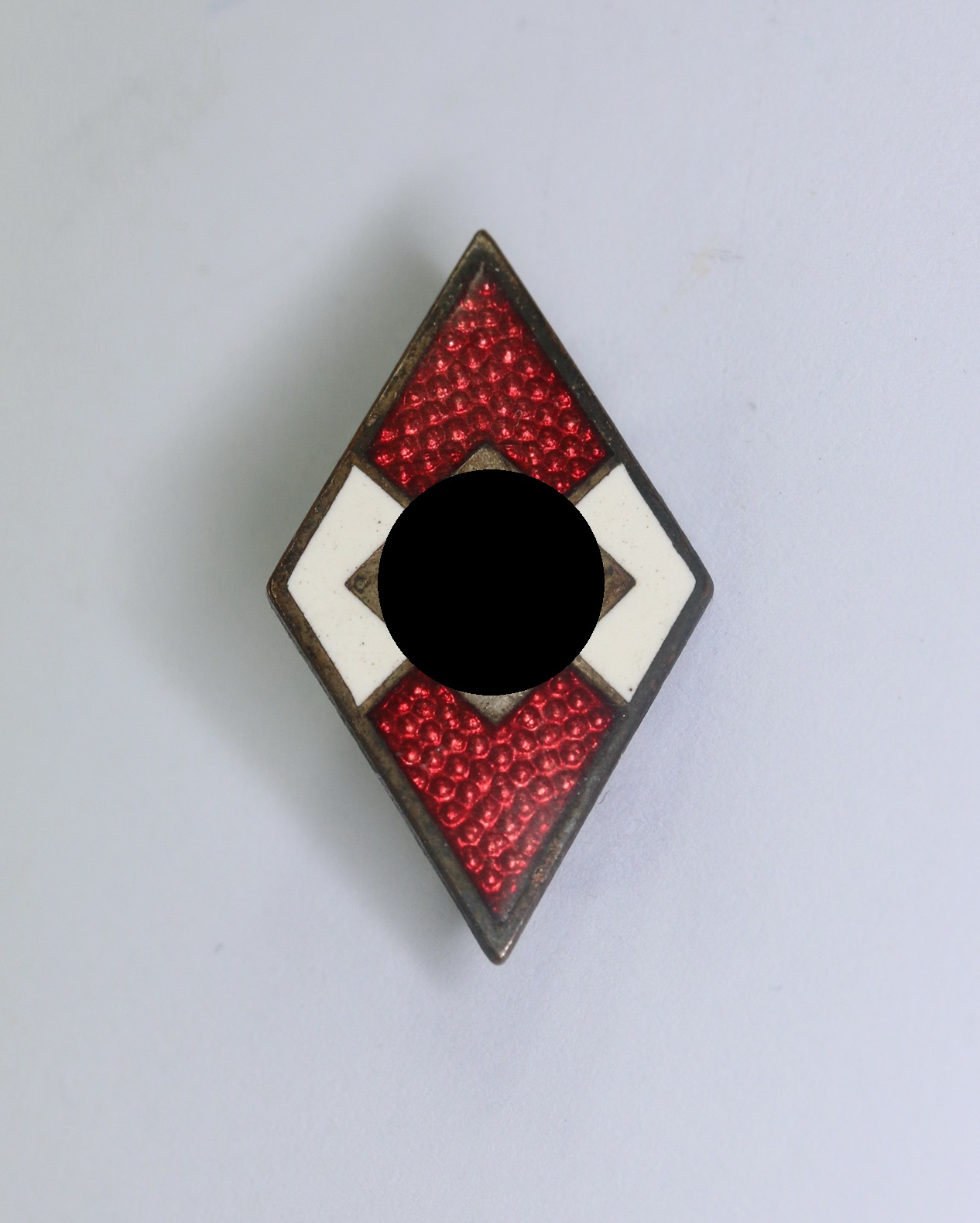 Hitlerjugend (HJ), Mitgliedsabzeichen, Hst. RZM M1/6 (Karl Hensler, Pforzheim) – Bild 1