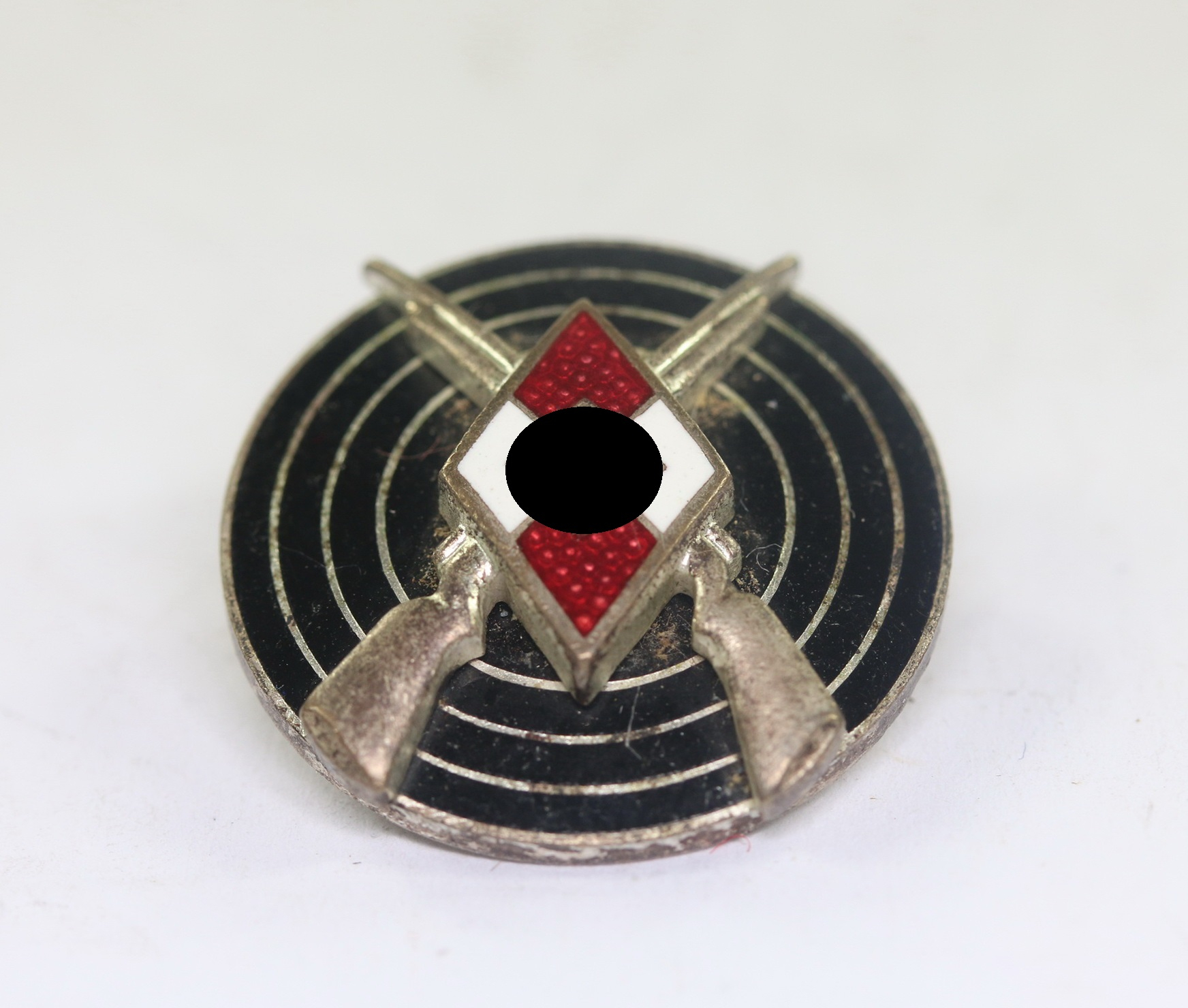  Hitlerjugend (HJ), Schießabzeichen, Hst. RZM M1/77 (Förster & Barth, Pforzheim) – Bild 1
