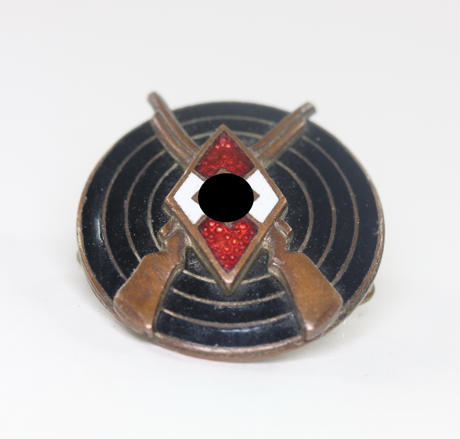 Hitlerjugend (HJ), Schießauszeichnung, Hst. RZM M1/25 (Rudolf Reiling, Pforzheim) – Bild 1