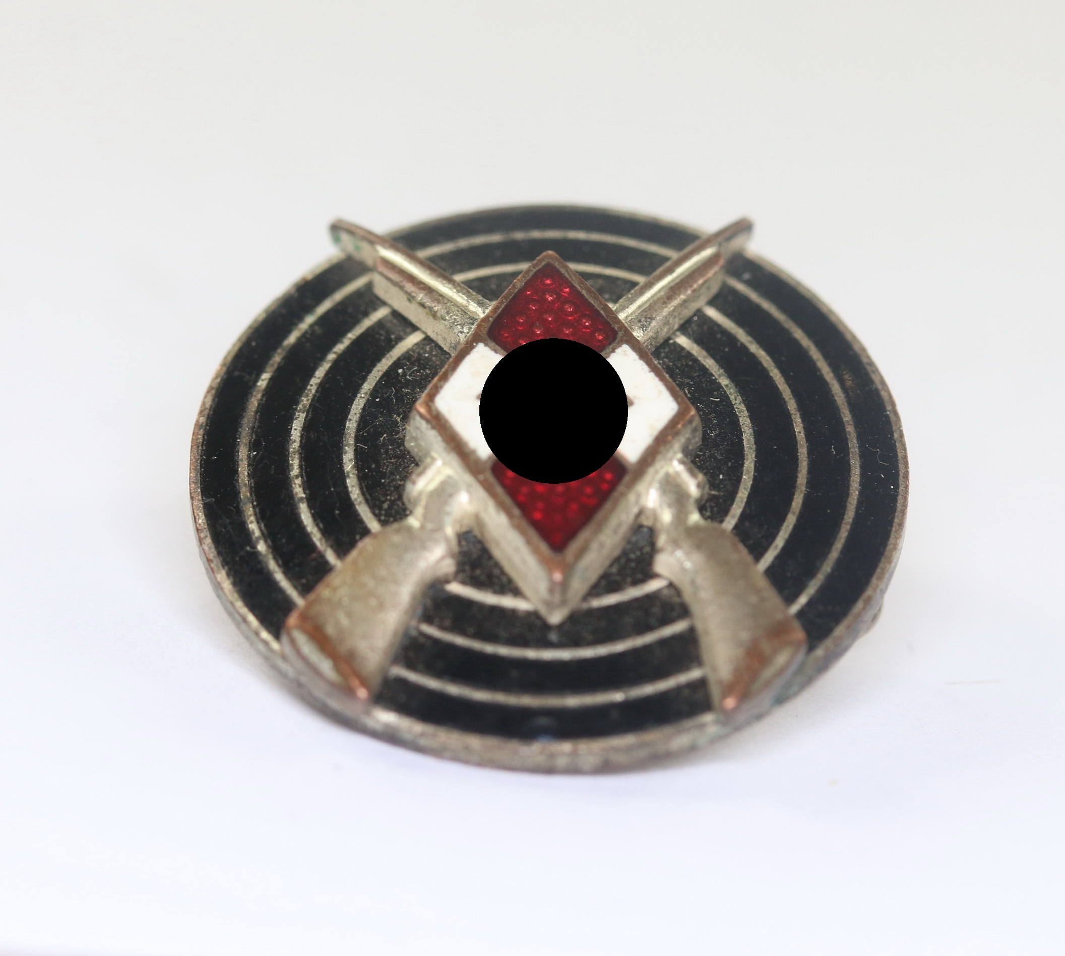 Hitlerjugend (HJ), Schießauszeichnung, Hst. RZM M1/77 (Foerster & Barth, Pforzheim) – Bild 1