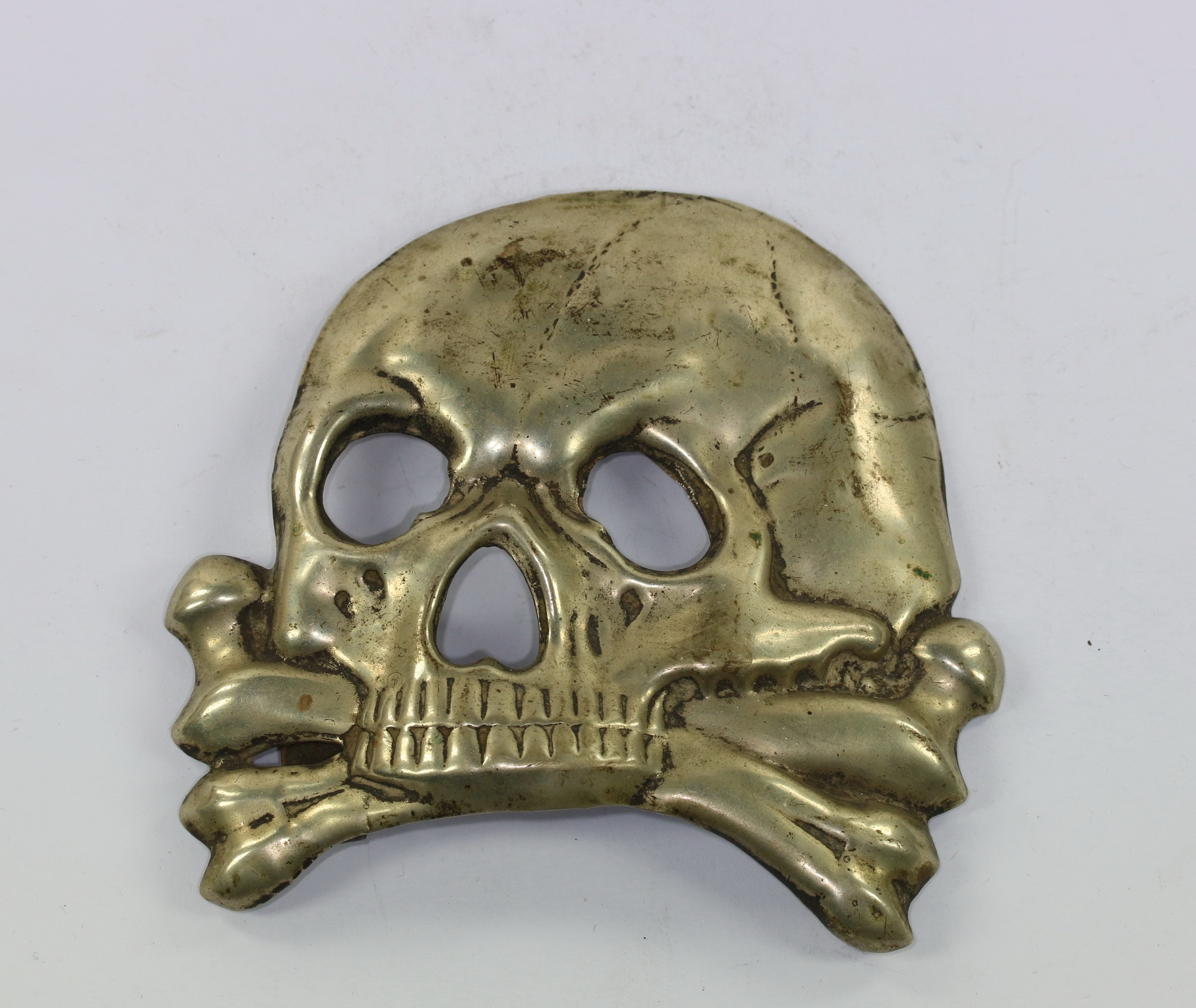 husaren_totenkopf_f_r_die_pelzm_tze_der_danziger_totenkopf_husaren_1_ Preußen, Husaren Totenkopf für die Pelzmütze der Danziger Totenkopf Husaren – Bild 1