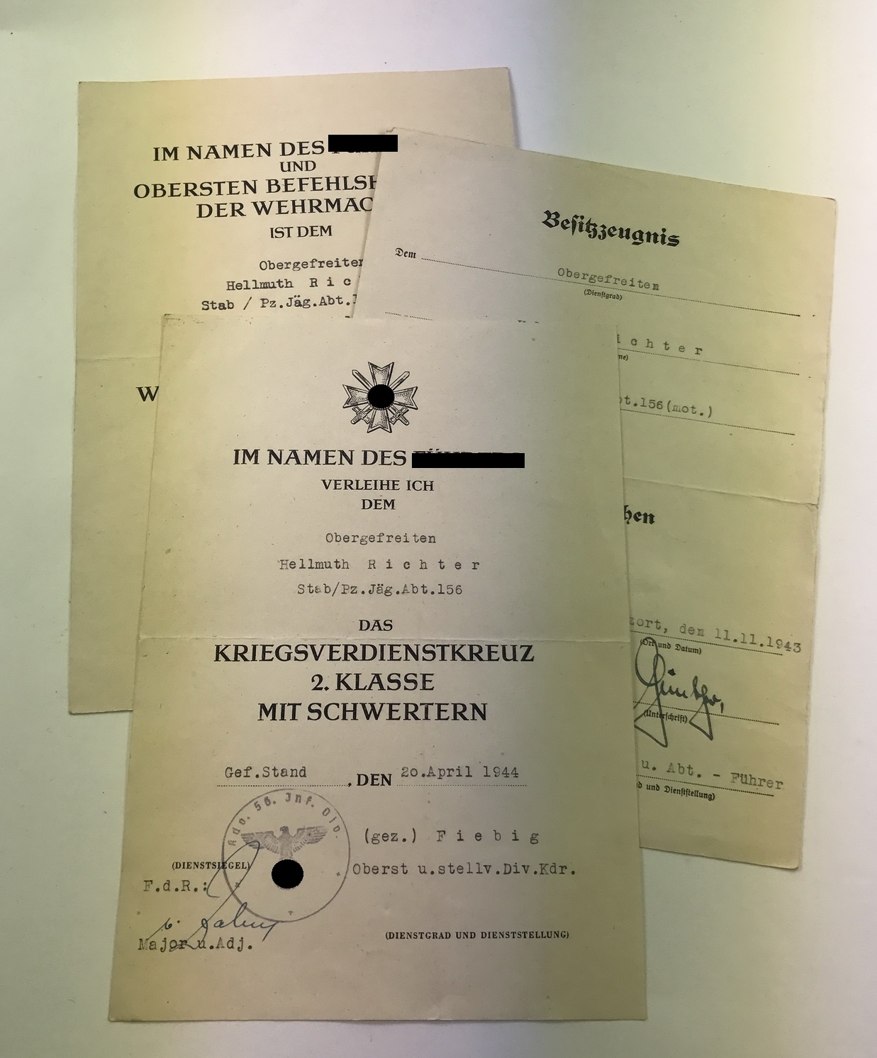 img_1264_bildgr_e_ndern_4 Urkunden Gruppe, Panzerjäger – Bild 1