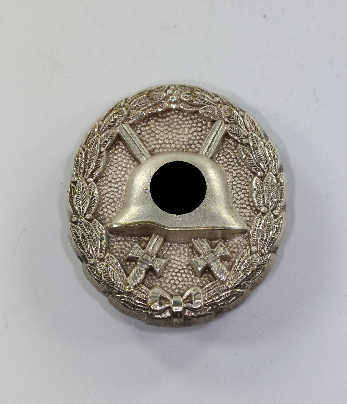 img_1353_bildgr_e_ndern_2 Verwundetenabzeichen in Silber, 1. Form hohl verbödet (!) – Bild 1