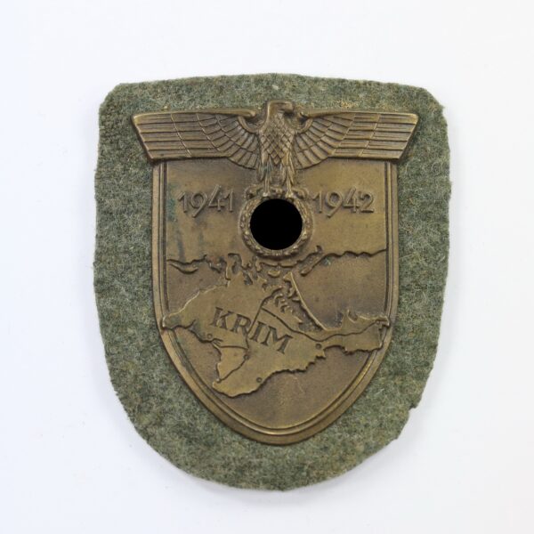 Krimschild auf Heeresstoff, Typ 3.5