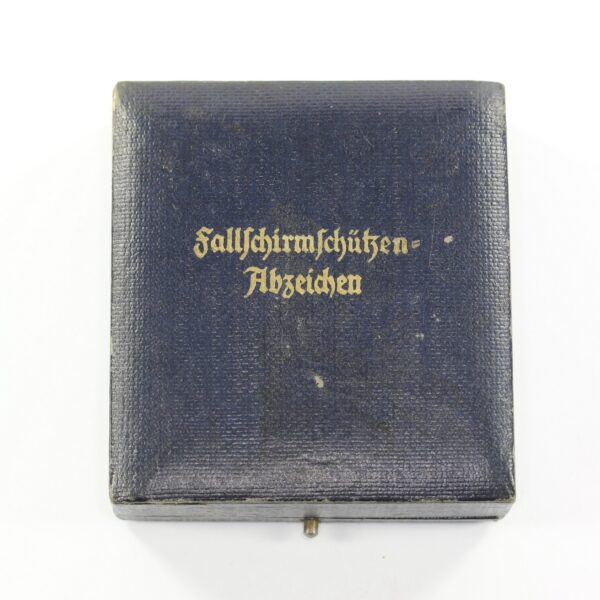 Etui Fallschirmschützenabzeichen 2. Weltkrieg
