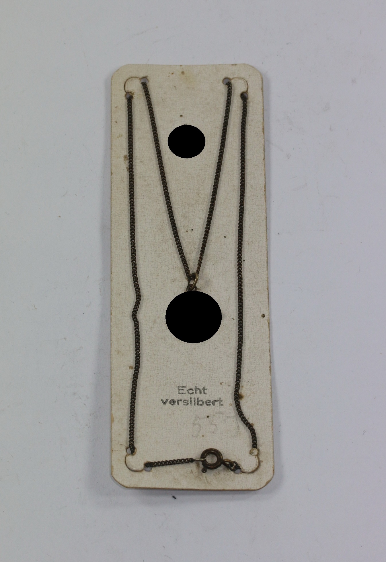 img_2554_bildgr_e_ndern_1_2 Patriotischer Schmuck, Halskette mit Hakenkreuz, Hortfund – Bild 1