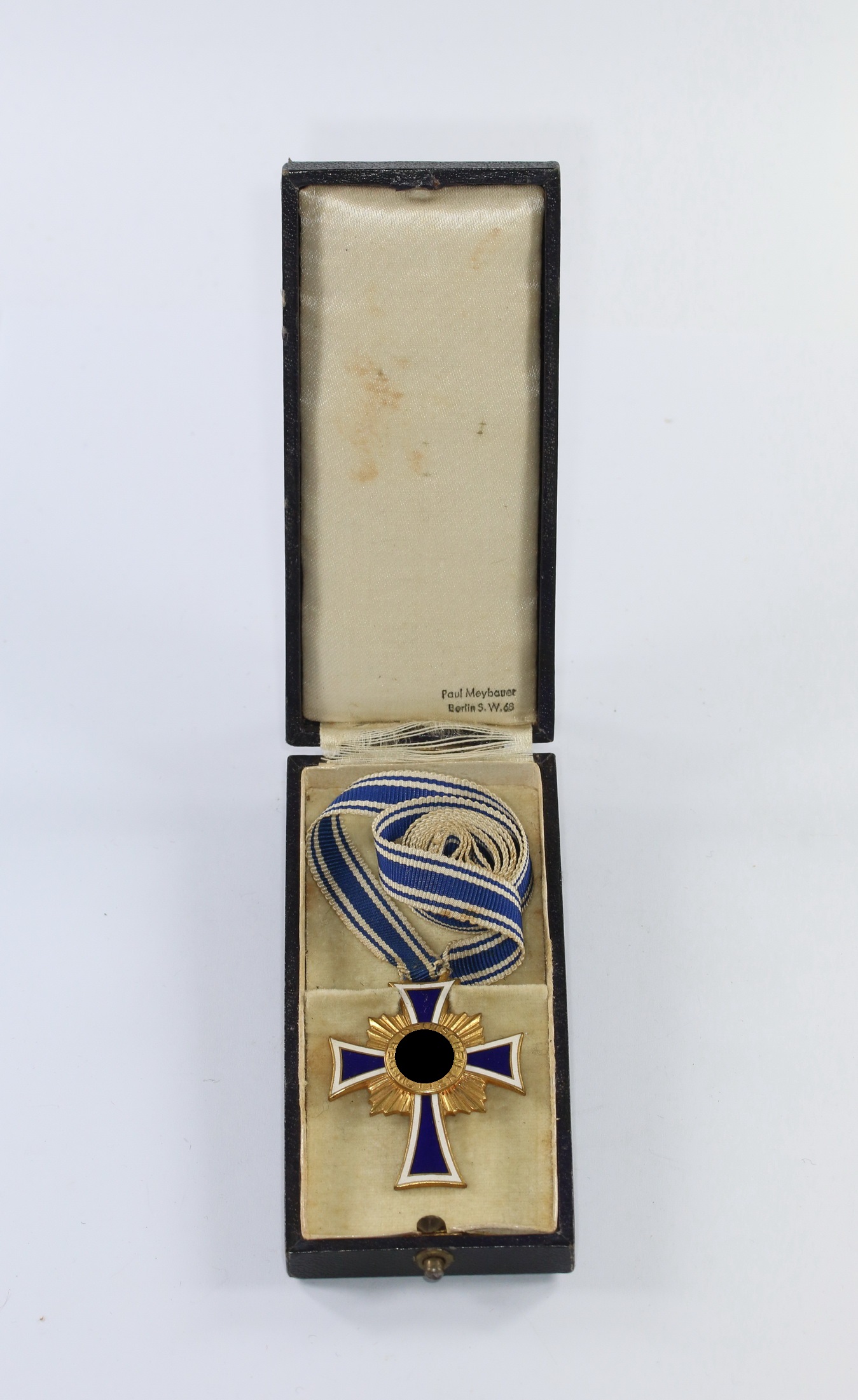 img_3890_bildgr_e_ndern Mutterkreuz in Gold, im Etui, Paul Meybauer – Bild 1