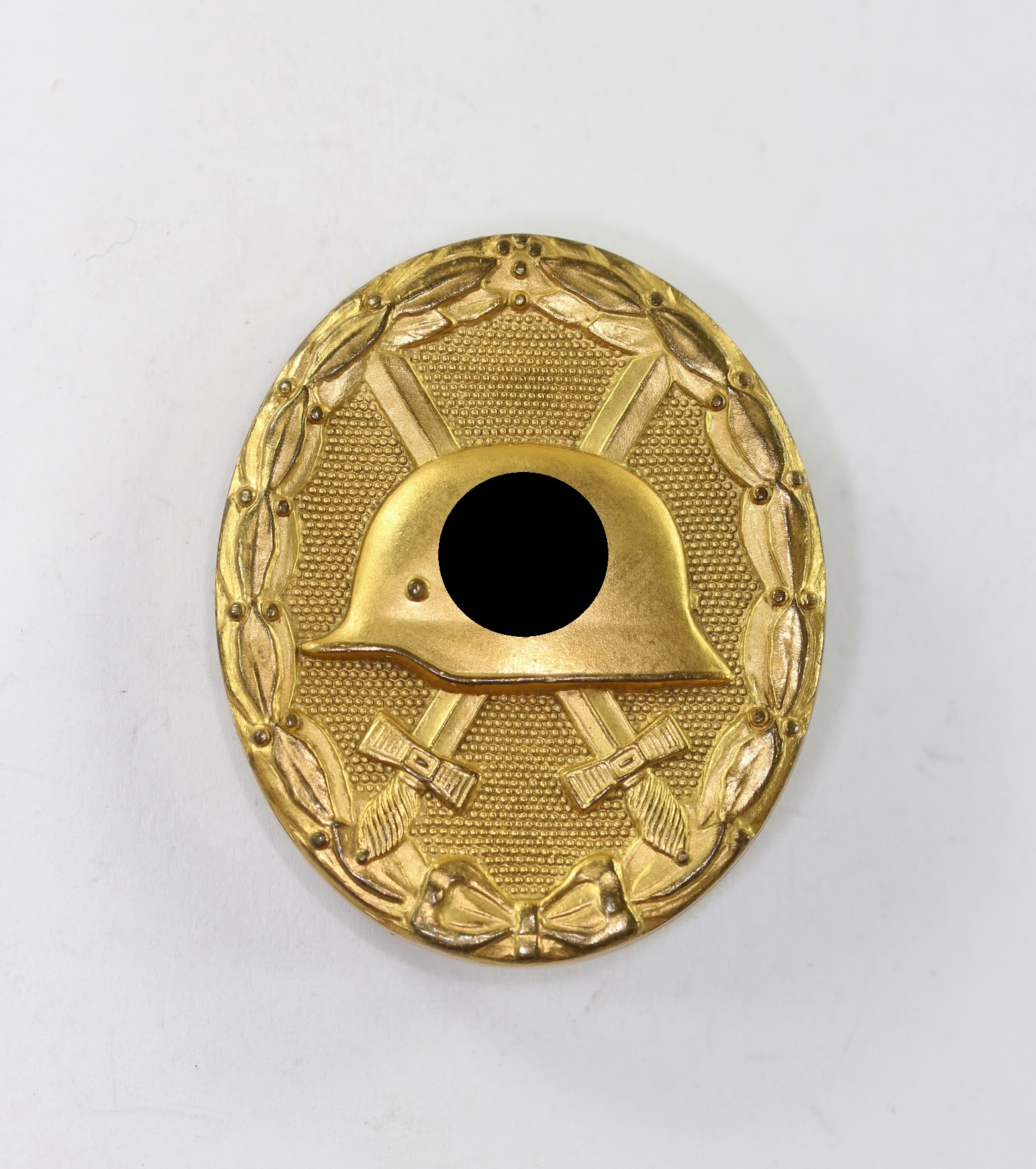 img_8786_bildgr_e_ndern_2 Verwundetenabzeichen in Gold, Hst. 30, breite Nadel (!), SS-Sturmbannführer Schulz-Streeck – Bild 1