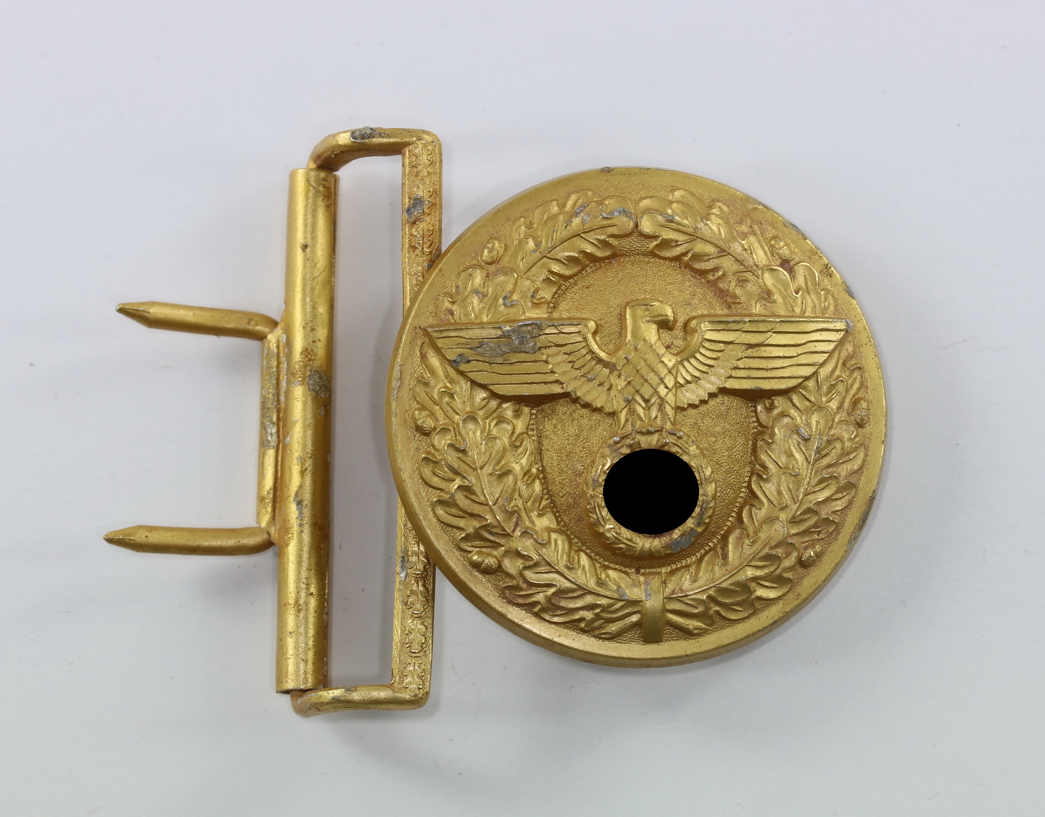 img_8940_bildgr_e_ndern_1_1 Feldbindenschloss für Politische Leiter der NSDAP, Hst. RZM M4/46 – Bild 1