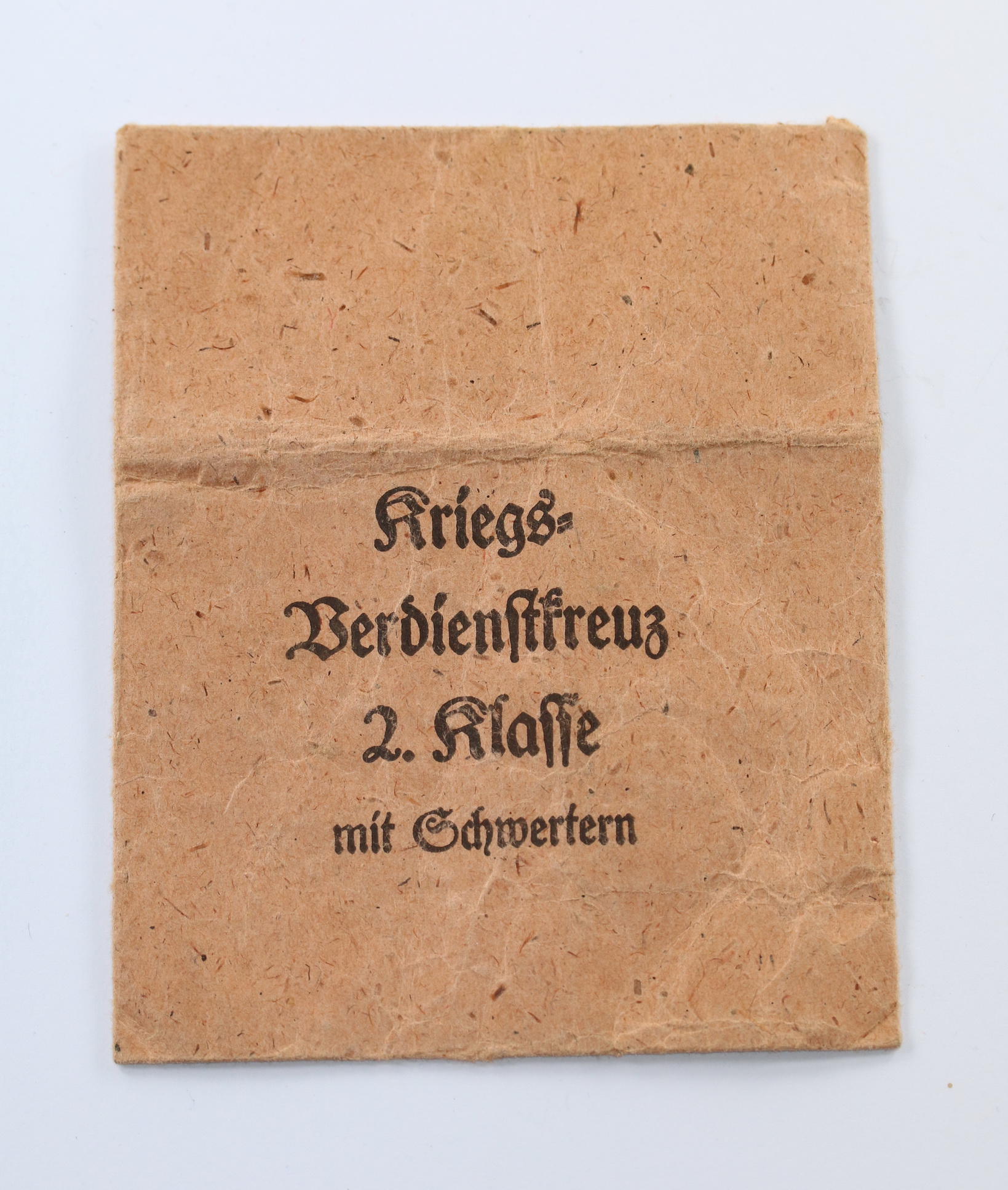 img_9446_bildgr_e_ndern_2 Verleihungstüte Kriegsverdienstkreuz 2. Klasse mit Schwertern, Paul Meybauer – Bild 1