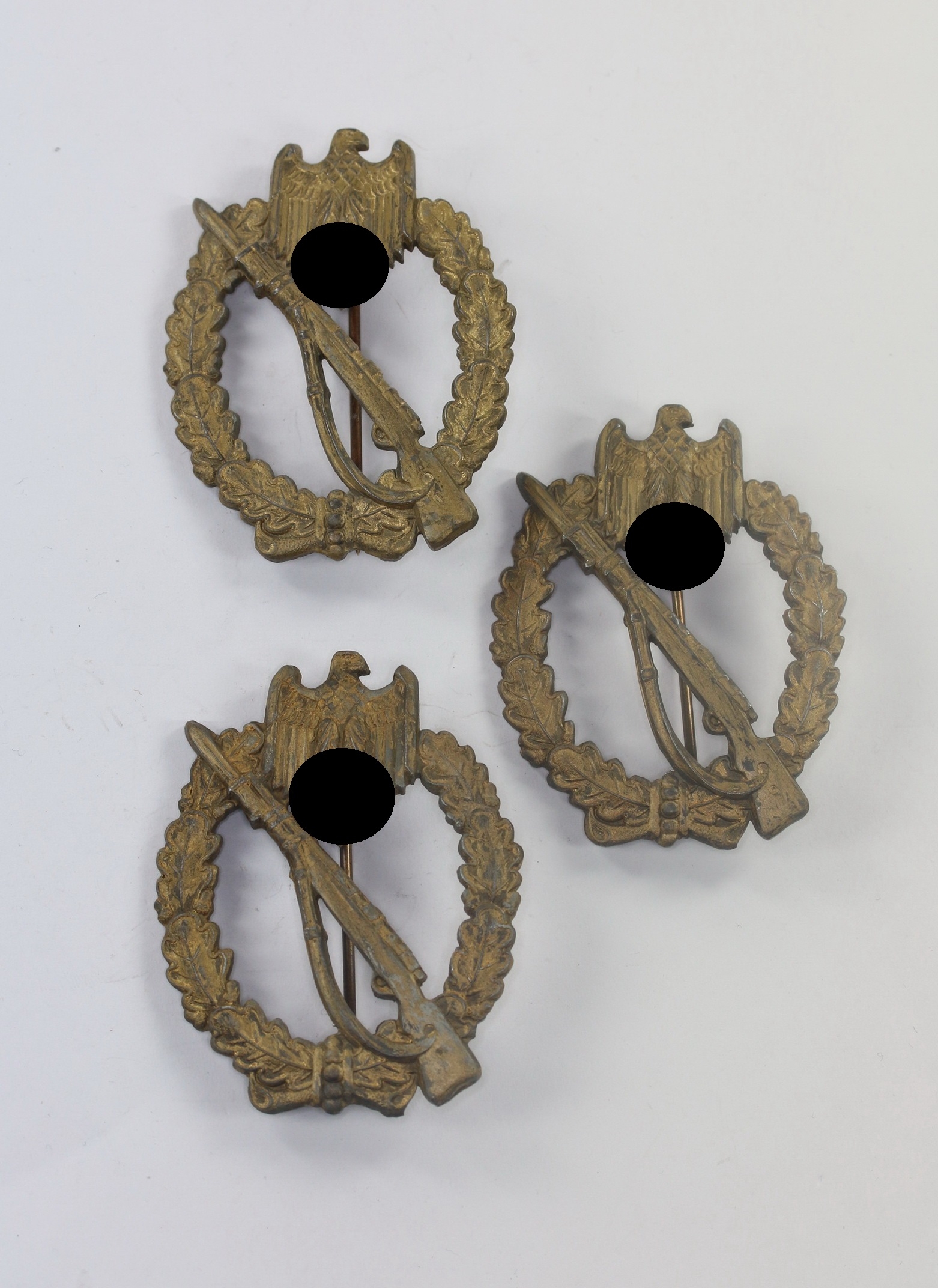 Infanterie Sturmabzeichen in Bronze, Alois Rettenmaier, Schwäbisch Gmünd, Hortfund (!) – Bild 1